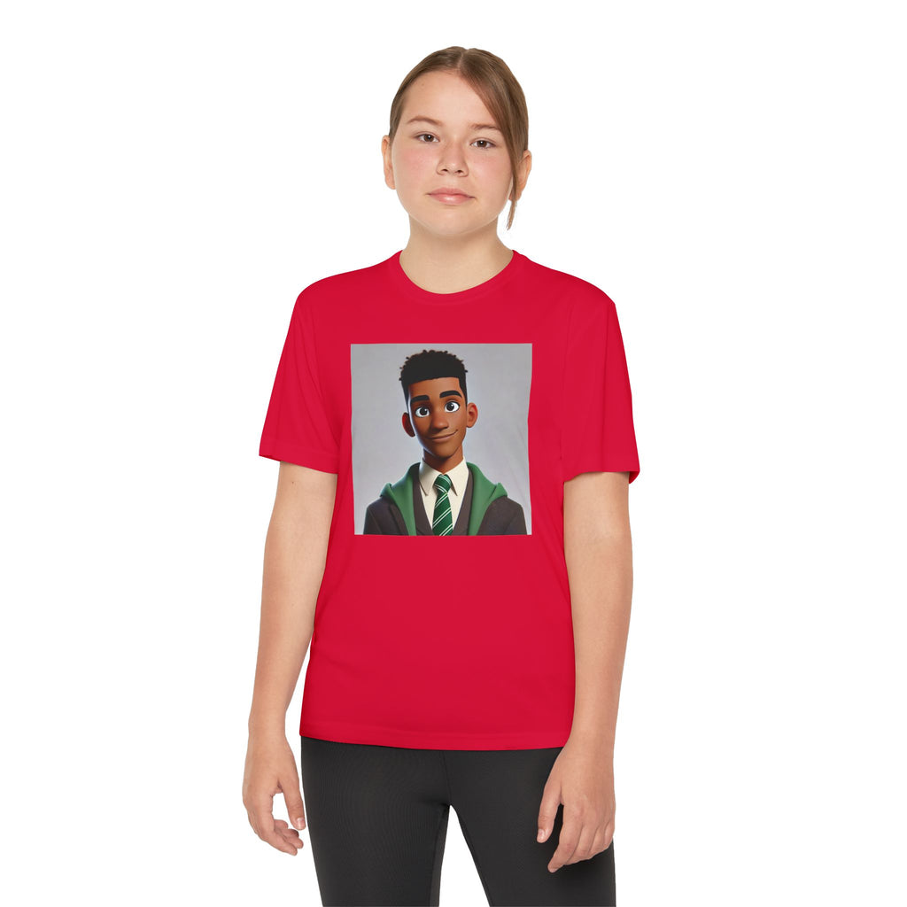Youth Competitor Tee - Harry Potter, Wizard School Shirt, Magical Kids Top, Hogwarts Fan Gift, Sorcerer's Stone T-Shirt