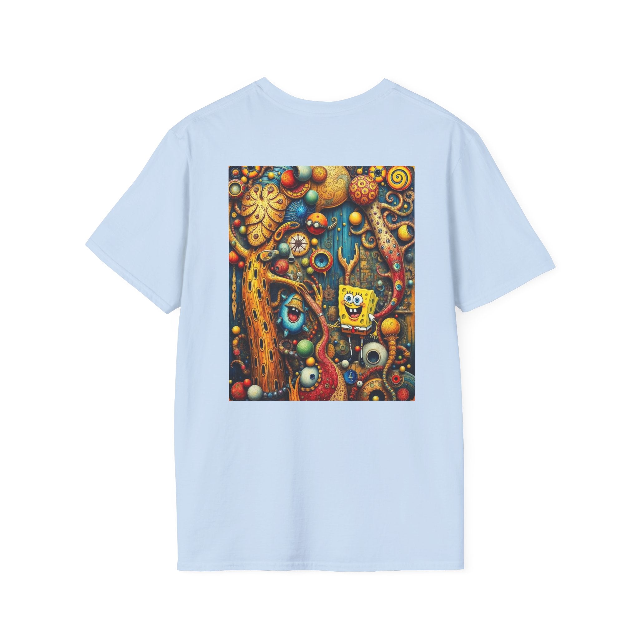 SpongeBob SquarePants Kids T-Shirt, Mr Krabs Squidward Patrick Star Youth Tee, Nickelodeon Children's TV Shirt, Unisex Softstyle