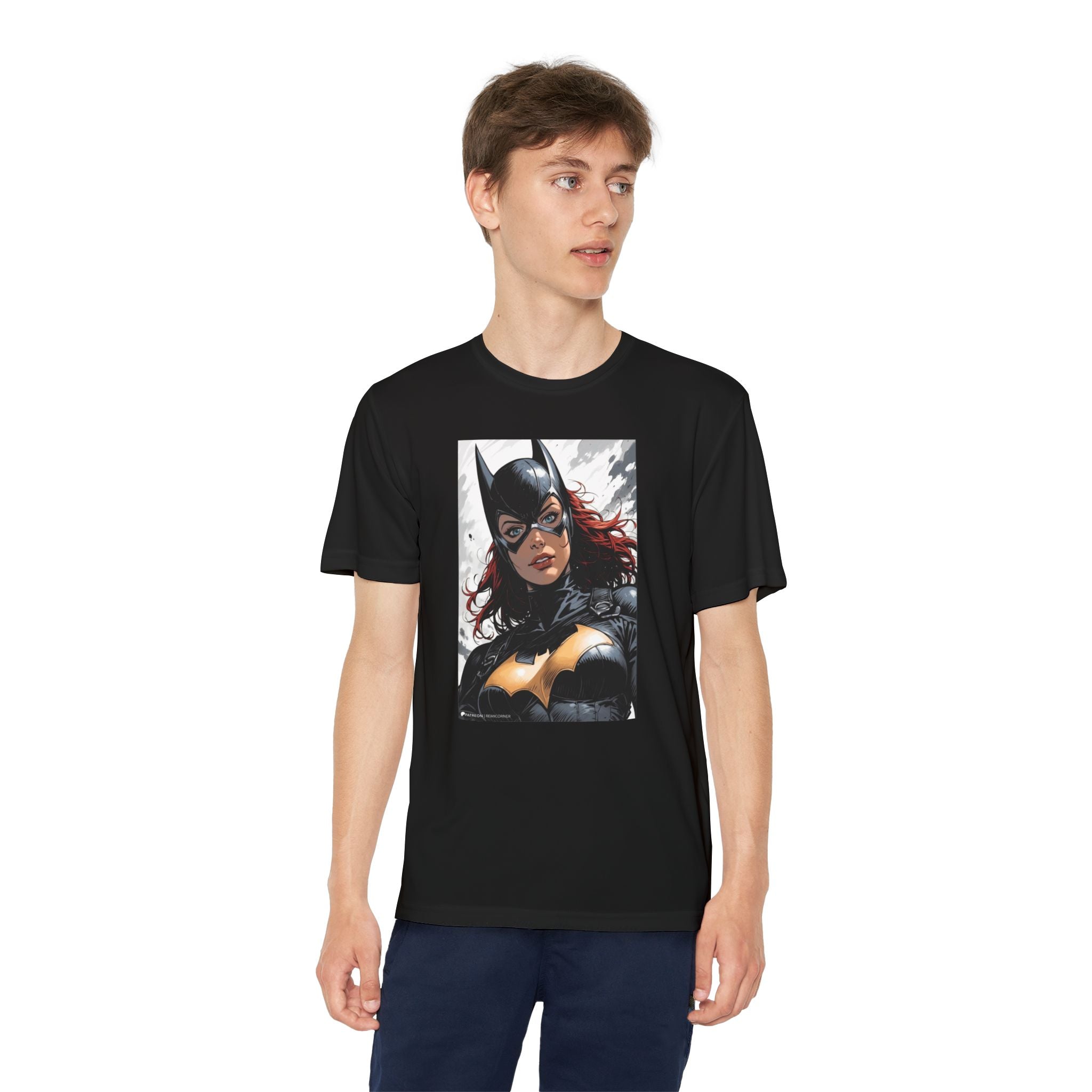 Superhero Youth T-Shirt Sports Graphic Tee, Cool Athletic Shirt for Kids