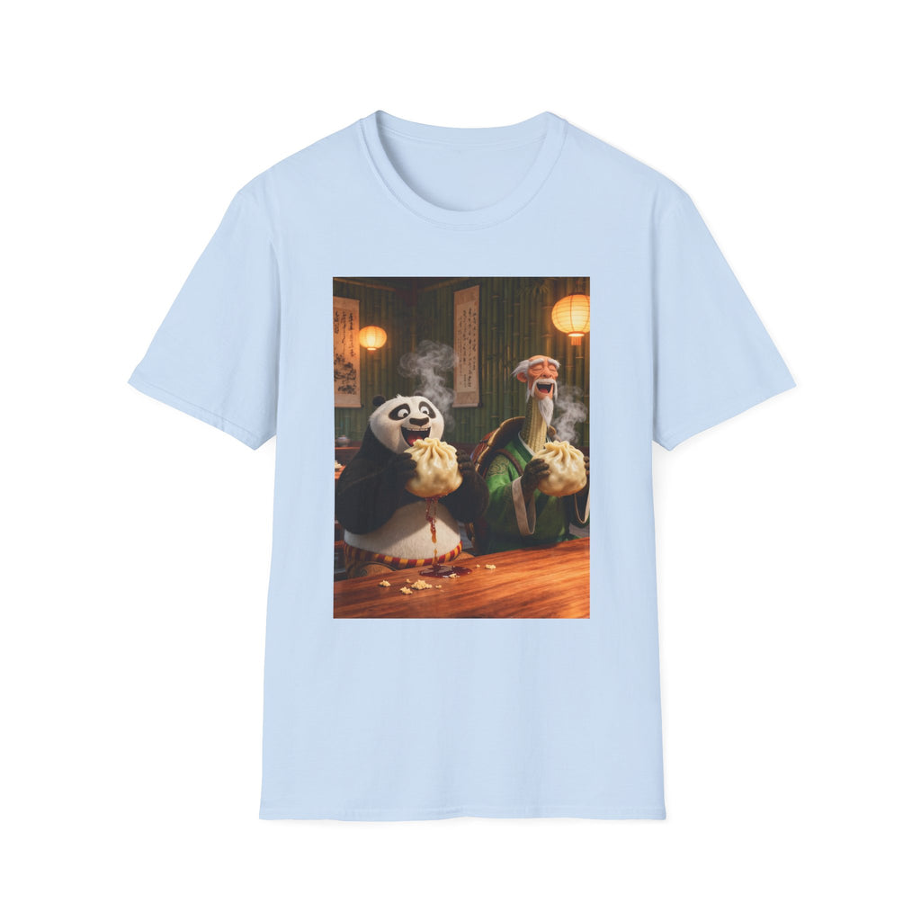 Kung Fu Panda Unisex Softstyle T-Shirt, DreamWorks Animation Youth Competitor Tee, Graphic Tee, Movie Fan Gift, Cult Classic Shirt, Comfy