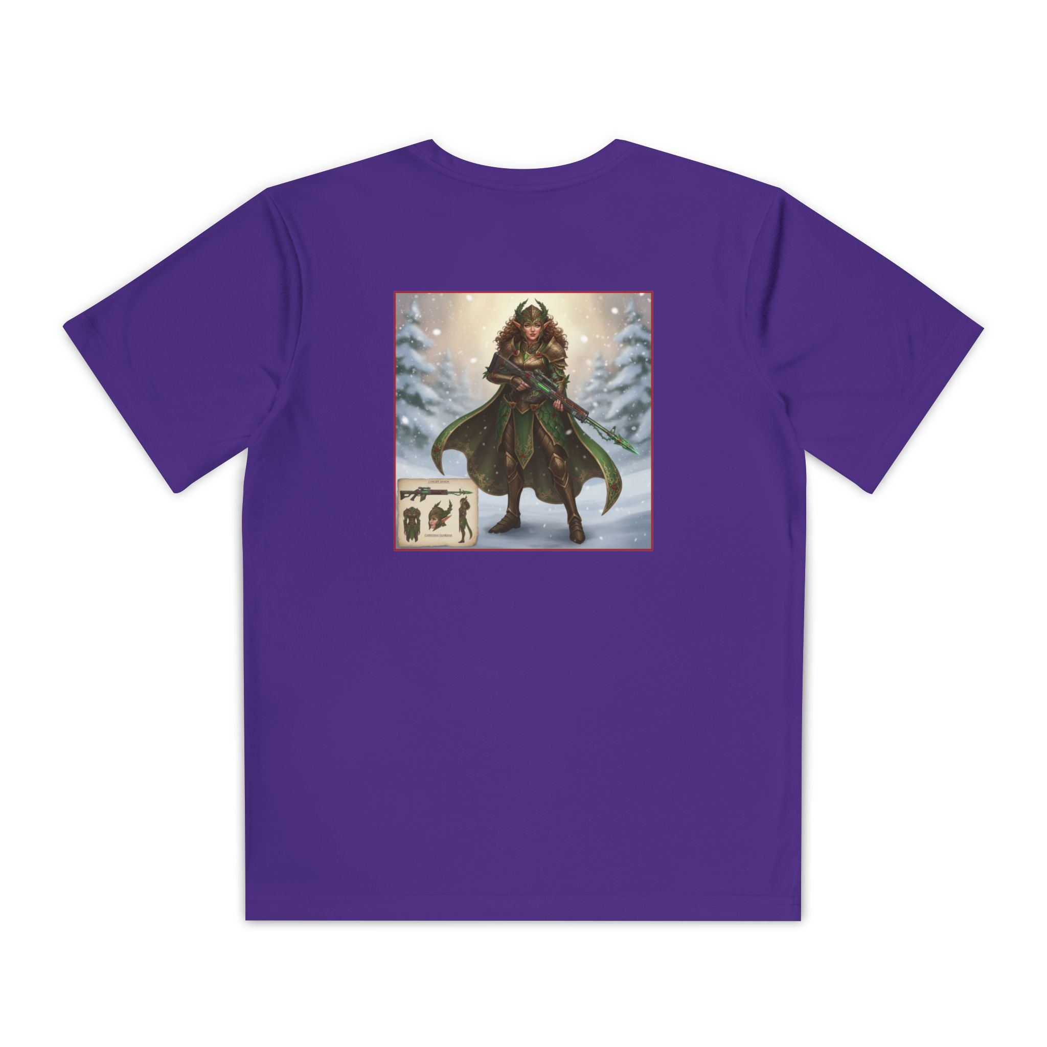 Yule Guard Patriotic Christmas Holiday ~ Youth T-Shirt, Unisex Softstyle T-Shirt