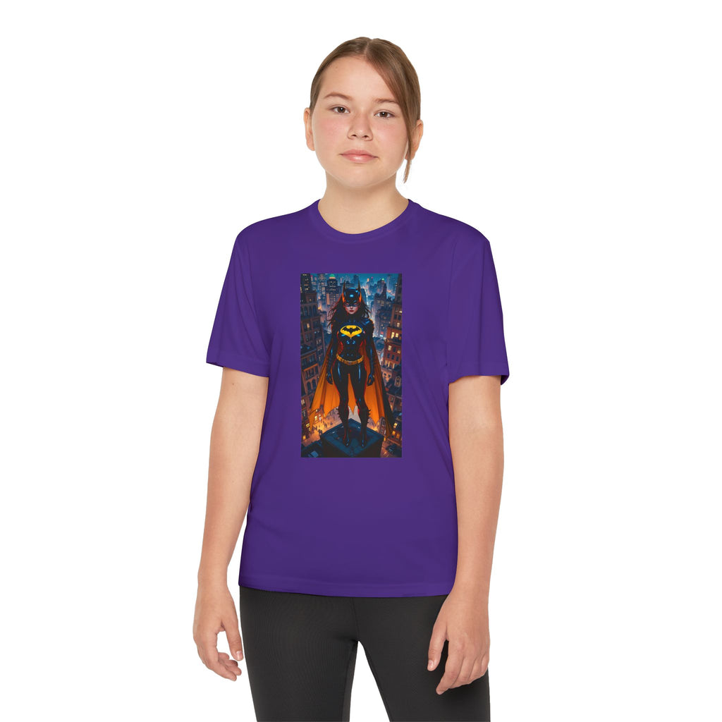 Copy of Superhero Youth T-Shirt Sports Graphic Tee, Cool Athletic Shirt for Kids