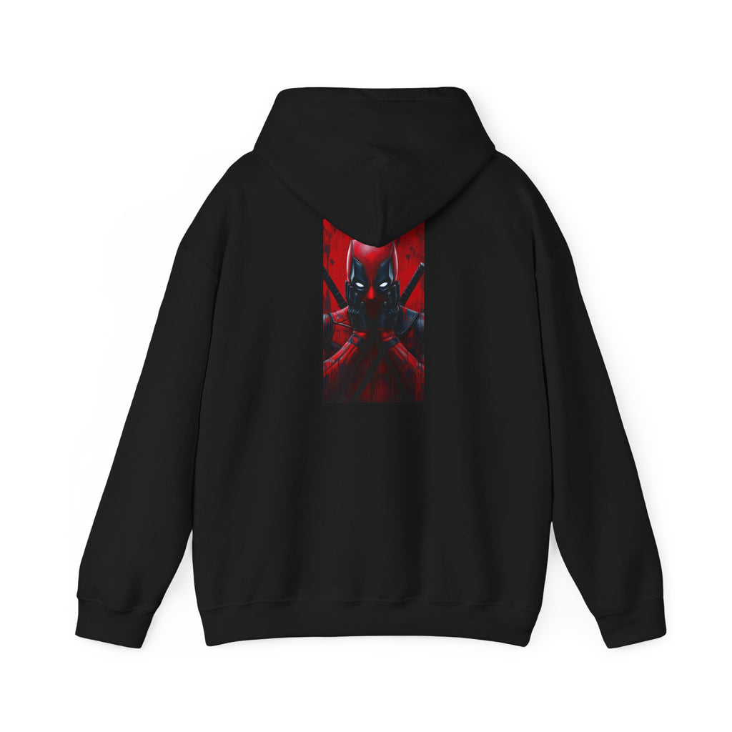 Hooded Sweatshirt - Deadpool Design