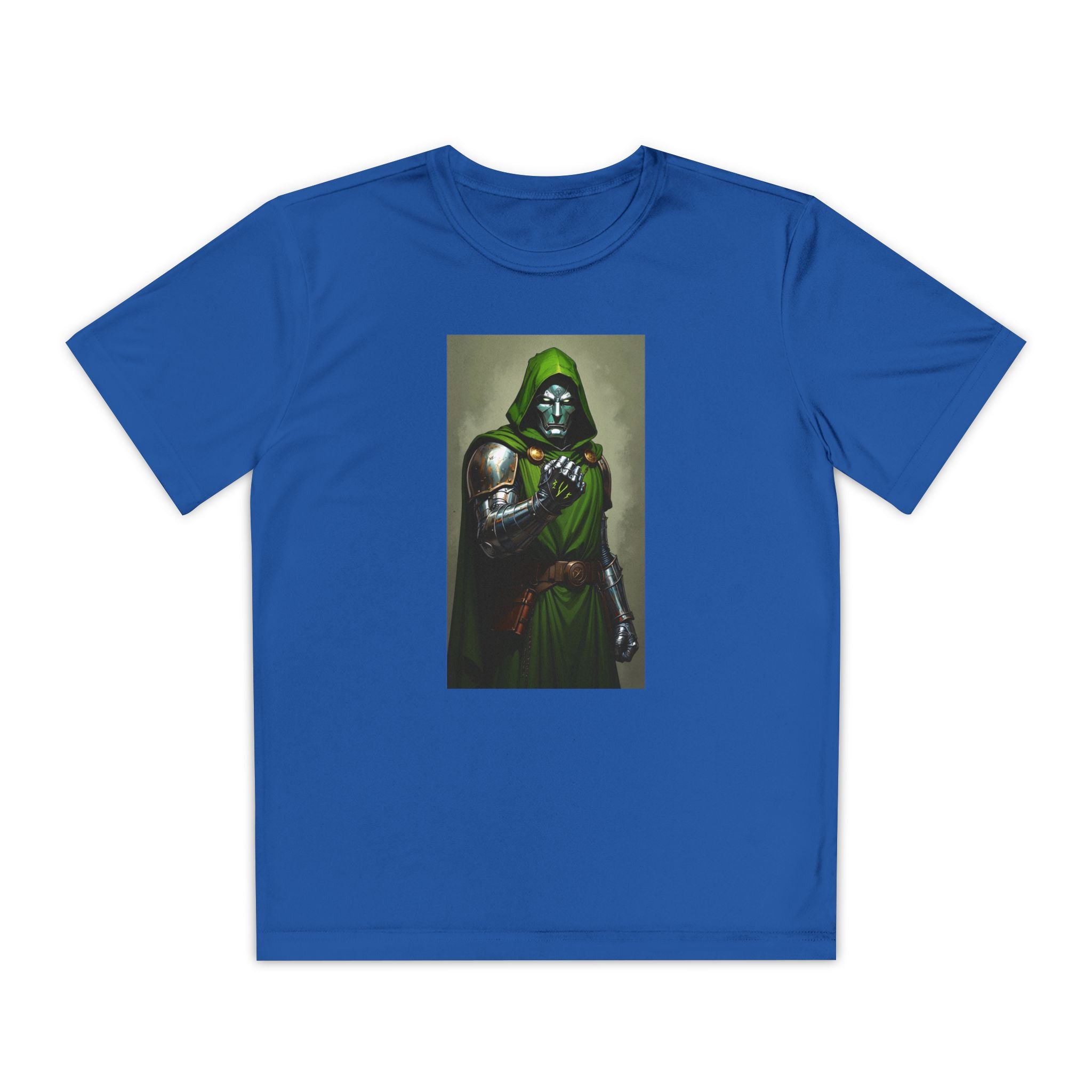 Dr Doom Superhero Marvel Patriotic, Kids Graphic T-Shirt, Boys Hero Top, Girls Comic Book Clothing, Birthday