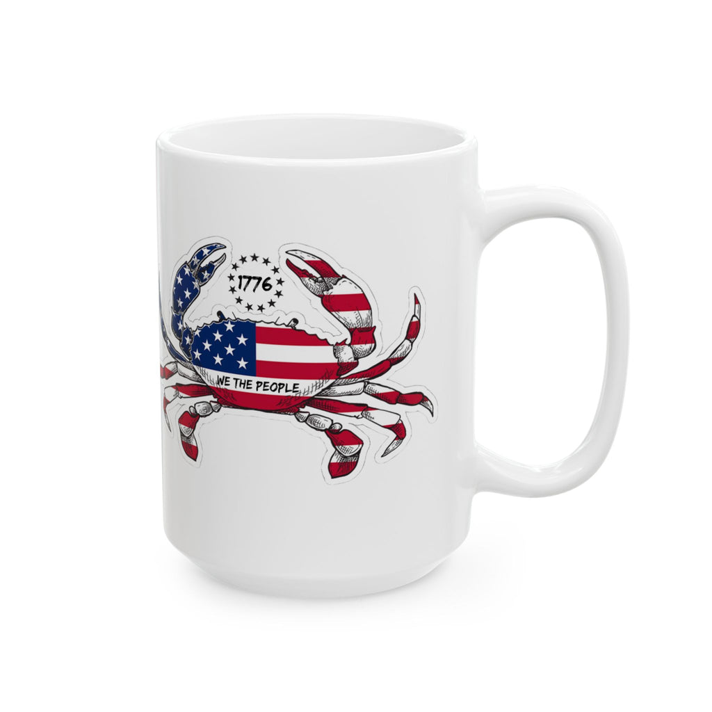 Crabbing 1776 Patriotic Coffee & Tea Mug