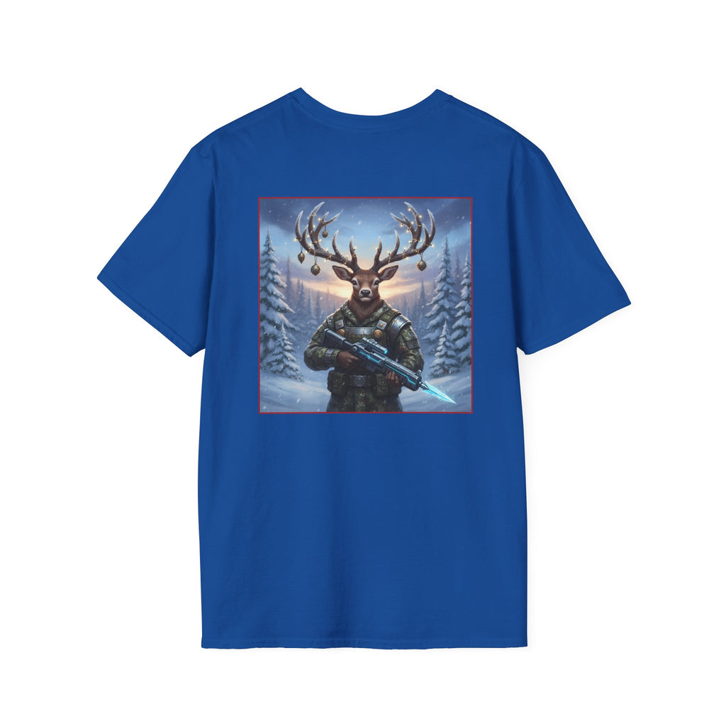 Yule Guard Patriotic Christmas Holiday ~ Unisex Softstyle T-Shirt