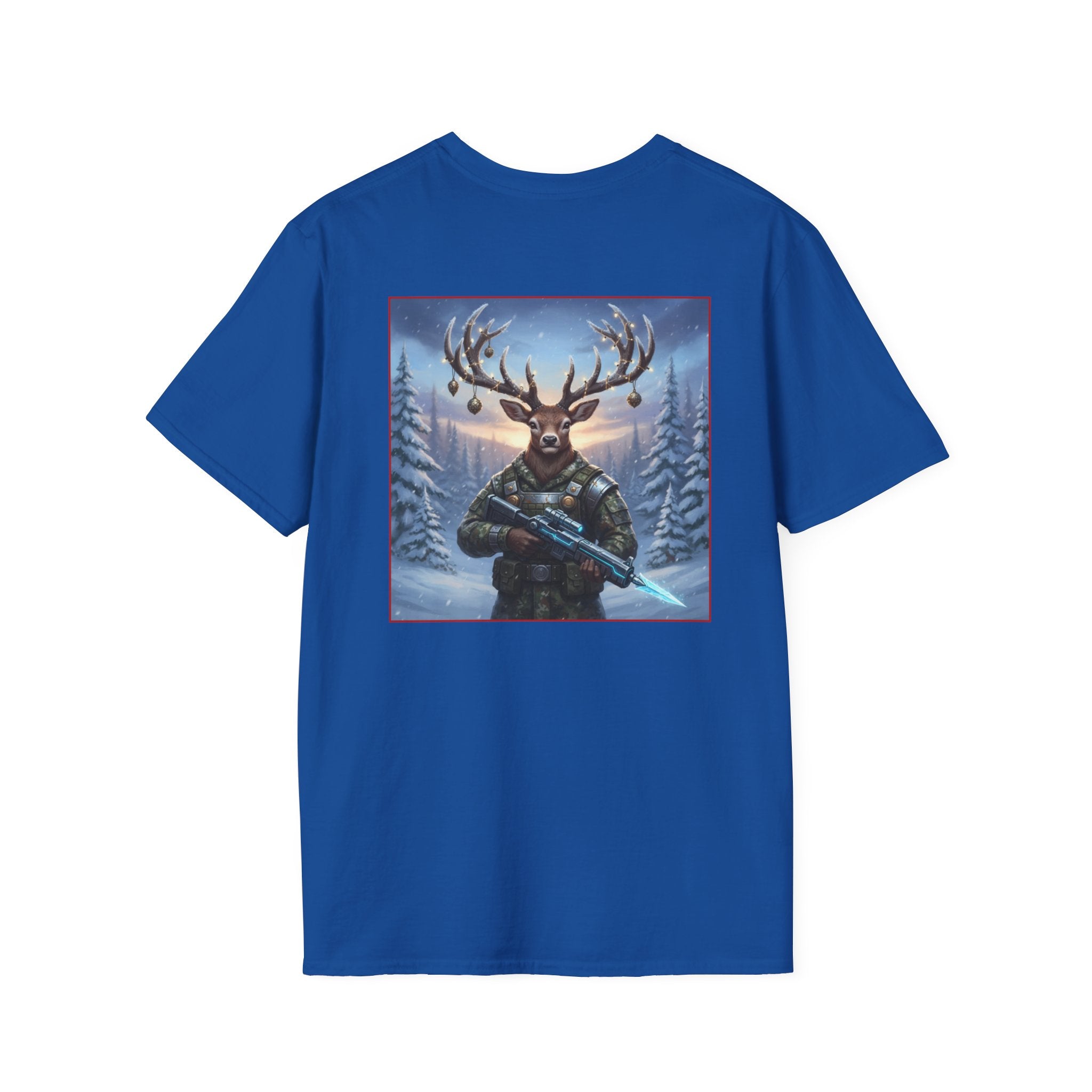Yule Guard Patriotic Christmas Holiday ~ Unisex Softstyle T-Shirt