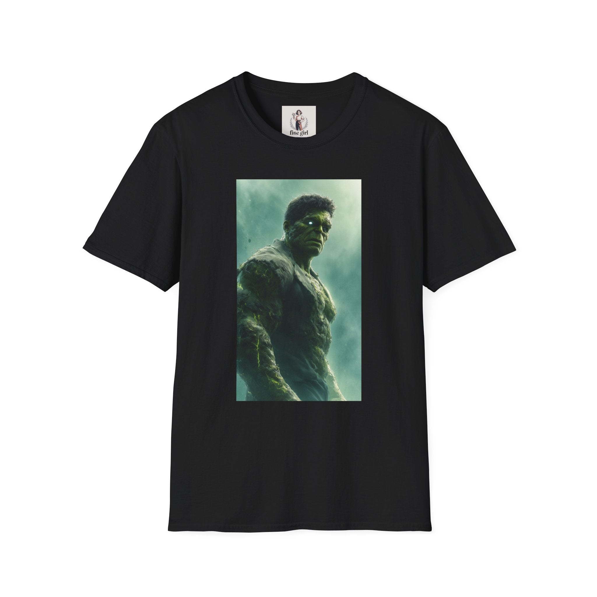 The Incredible Hulk Superhero Marvel Unisex Softstyle T-Shirt, Comic Book Tee, Geeky Clothing, Cosplay Costume Top