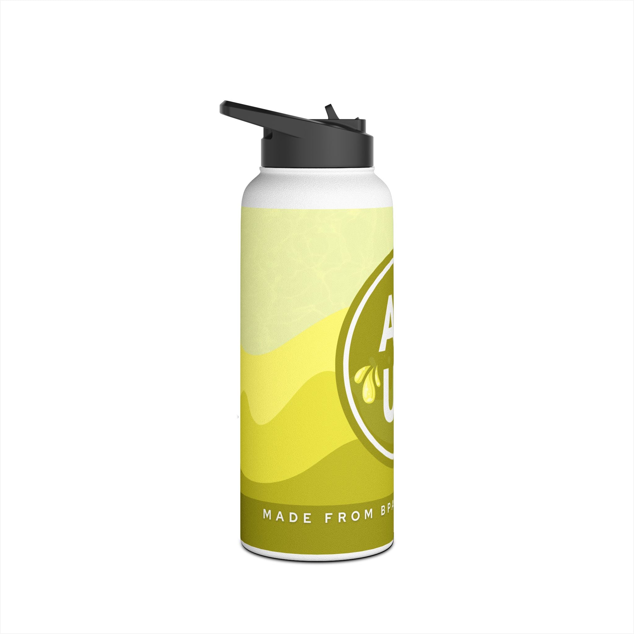 Aqua Stainless Steel Water Bottle, Eco-Friendly Hydration for Travel, Sports, Yoga, Gifts, Outdoor Adventures