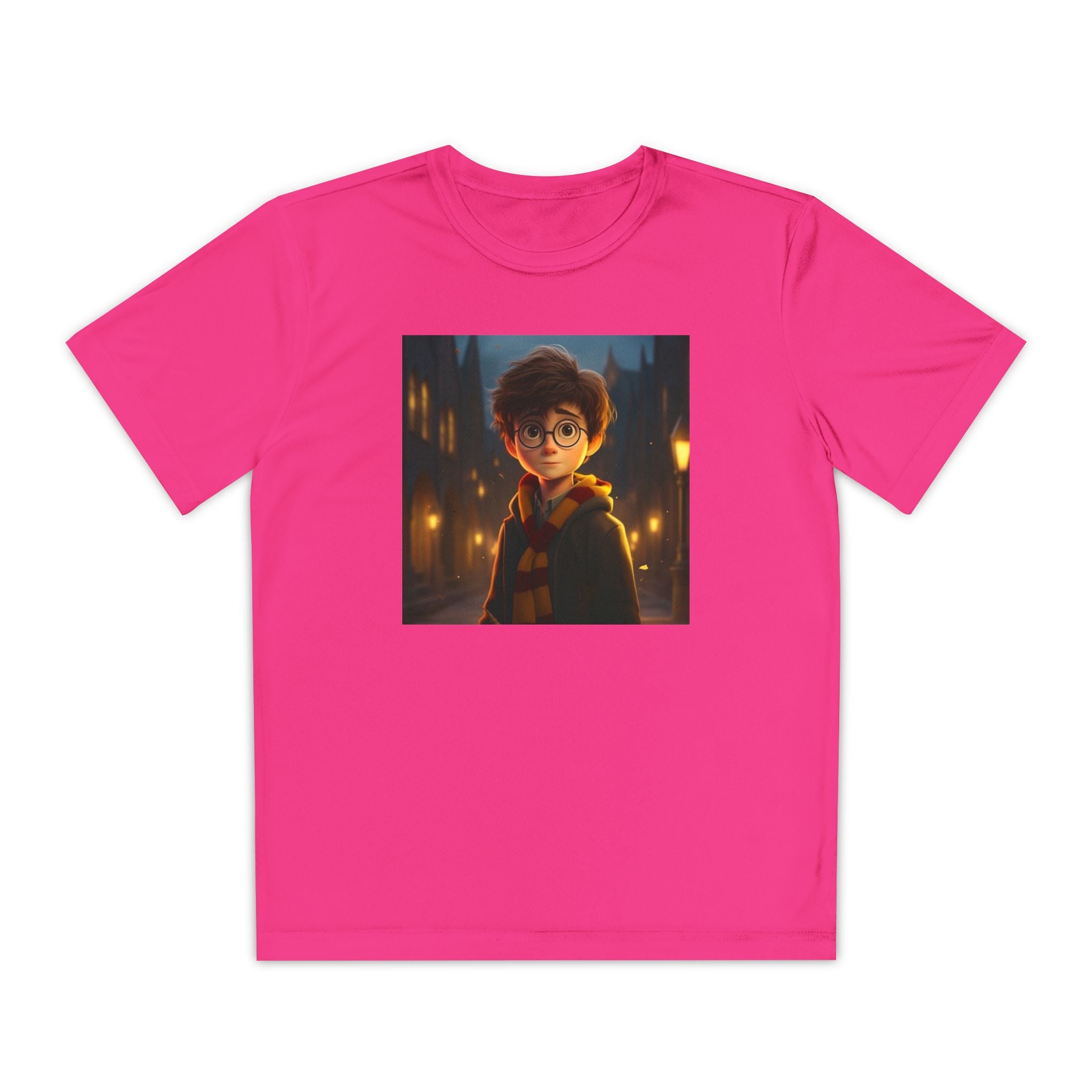 Youth Competitor Tee - Harry Potter, Wizard School Shirt, Magical Kids Top, Hogwarts Fan Gift, Sorcerer's Stone T-Shirt