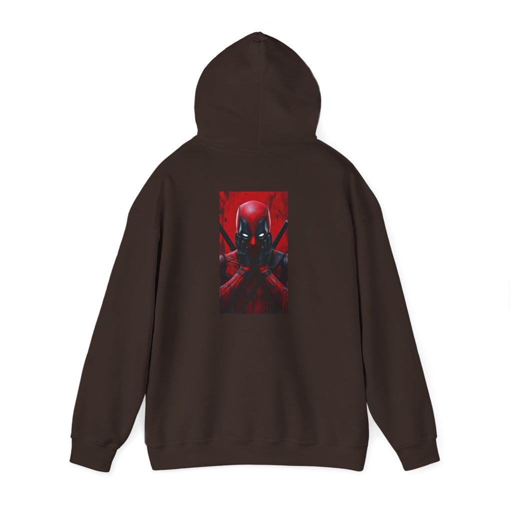 Hooded Sweatshirt - Deadpool Design