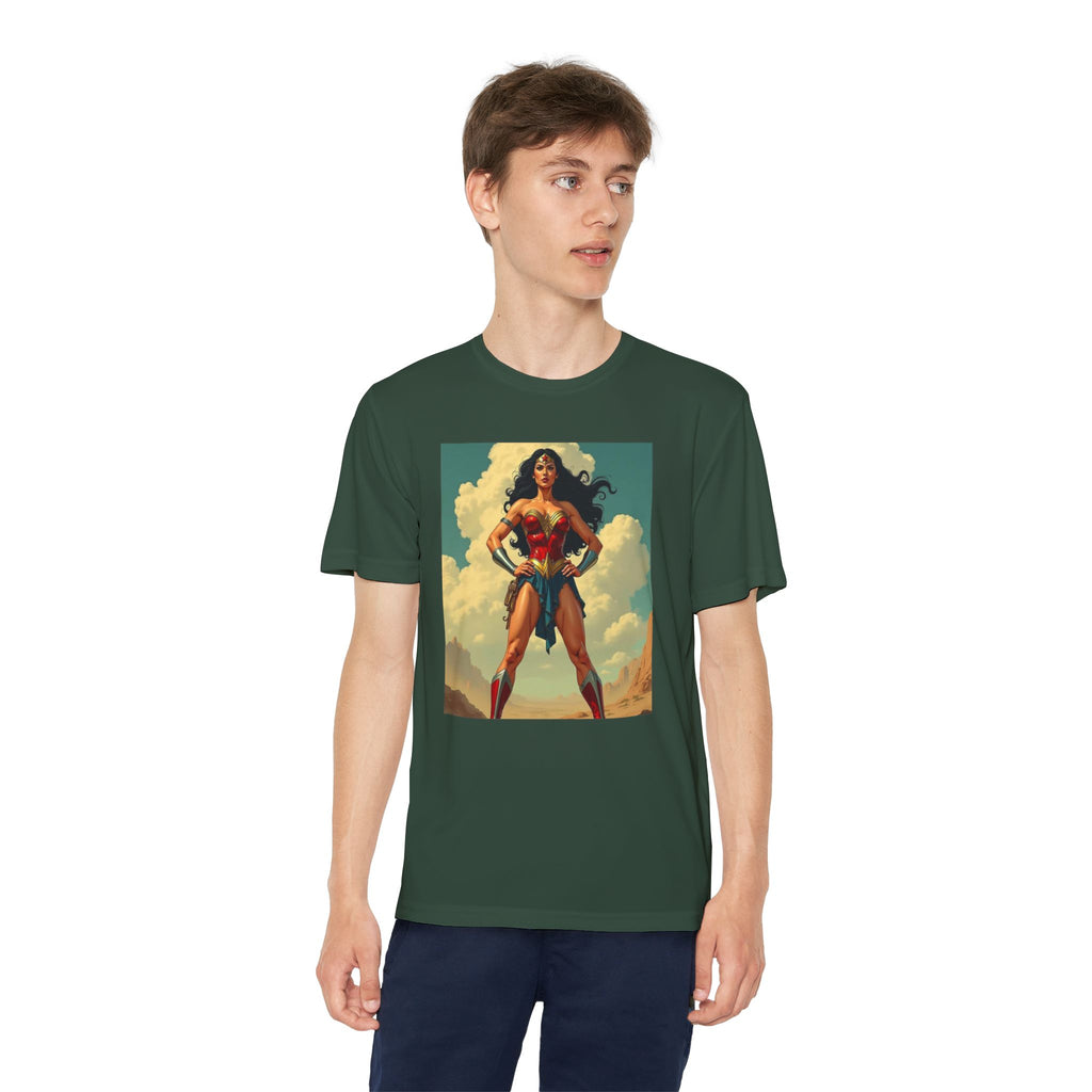 Wonder Woman Superhero Marvel t-shirt, Kids Graphic Tee, Boys Superhero Shirt, Children's Movie Character Top