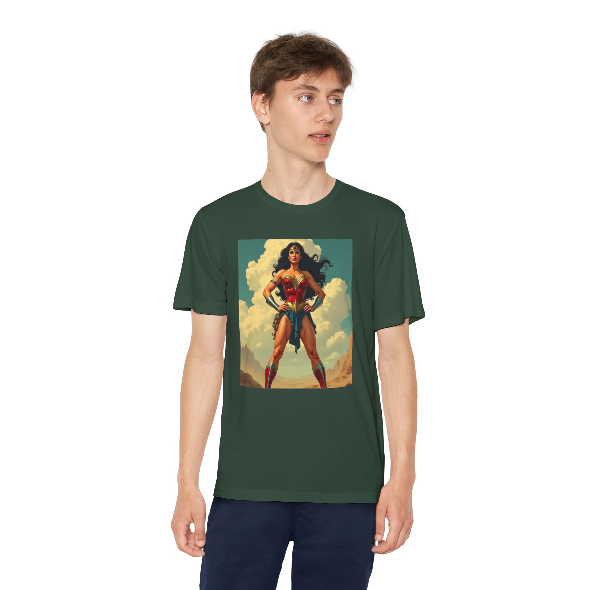 Wonder Woman Superhero Marvel t-shirt, Kids Graphic Tee, Boys Superhero Shirt, Children's Movie Character Top