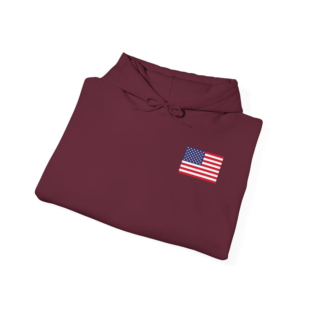 Firefighter Patriotic Hoodie Sweatshirt