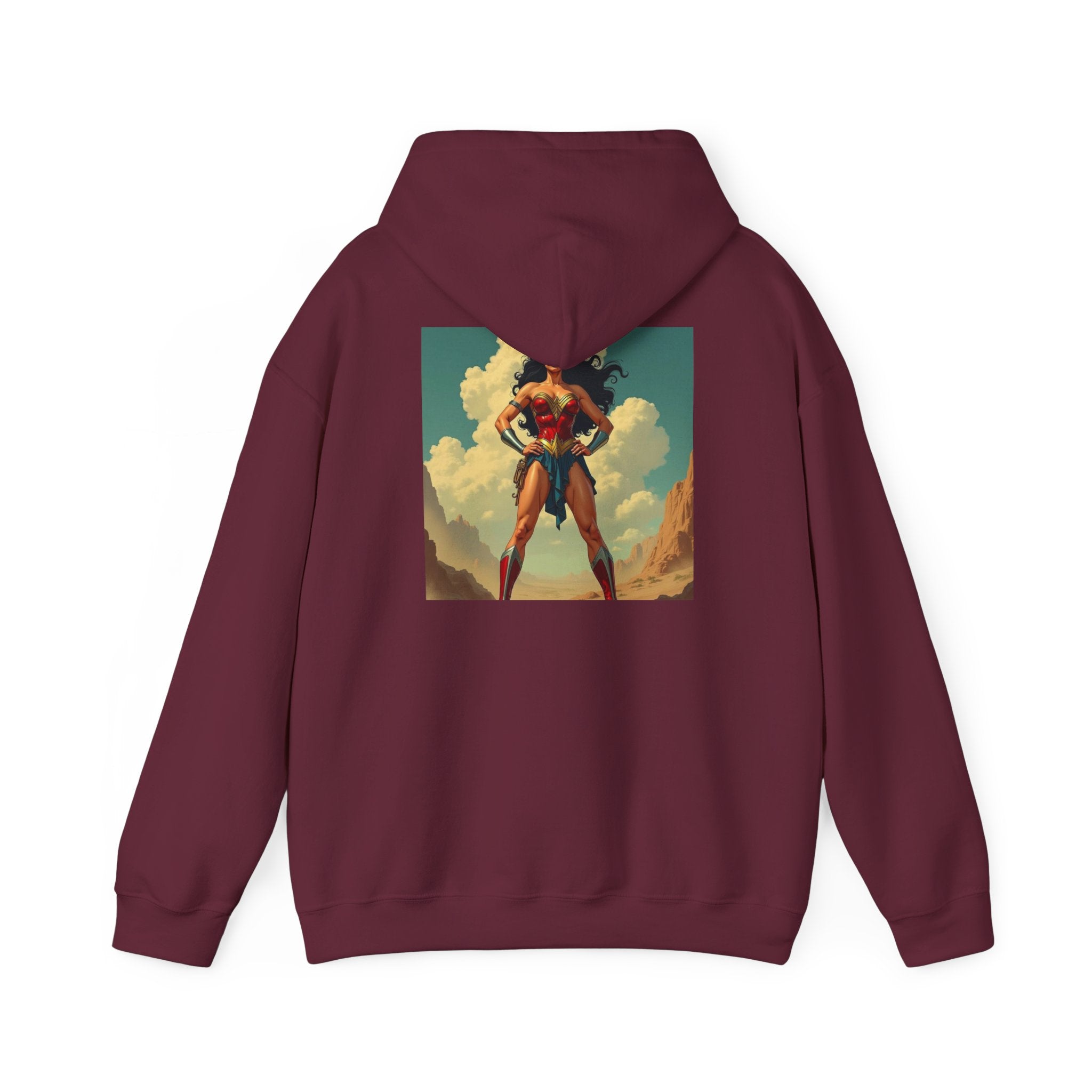 Hooded Sweatshirt - Wonder Woman Design