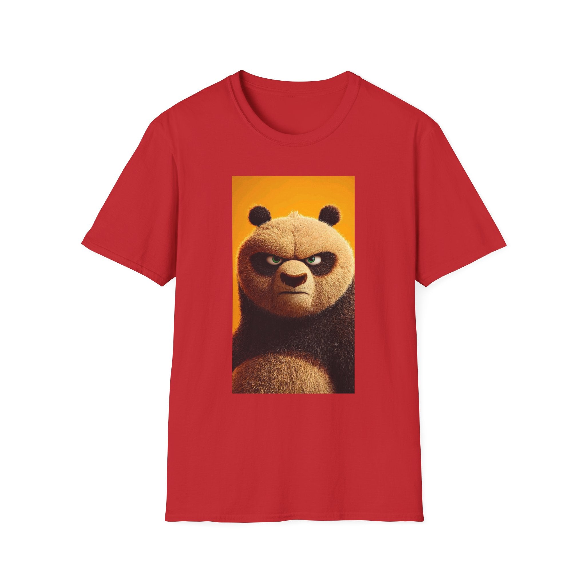 Kung Fu Panda Unisex Softstyle T-Shirt, DreamWorks Animation Youth Competitor Tee, Graphic Tee, Movie Fan Gift, Cult Classic Shirt, Comfy