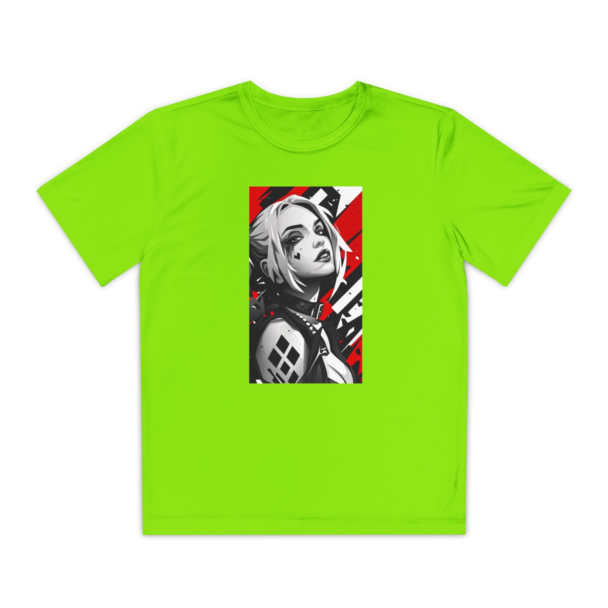 Superhero Youth T-Shirt Sports Graphic Tee, Cool Athletic Shirt for Kids