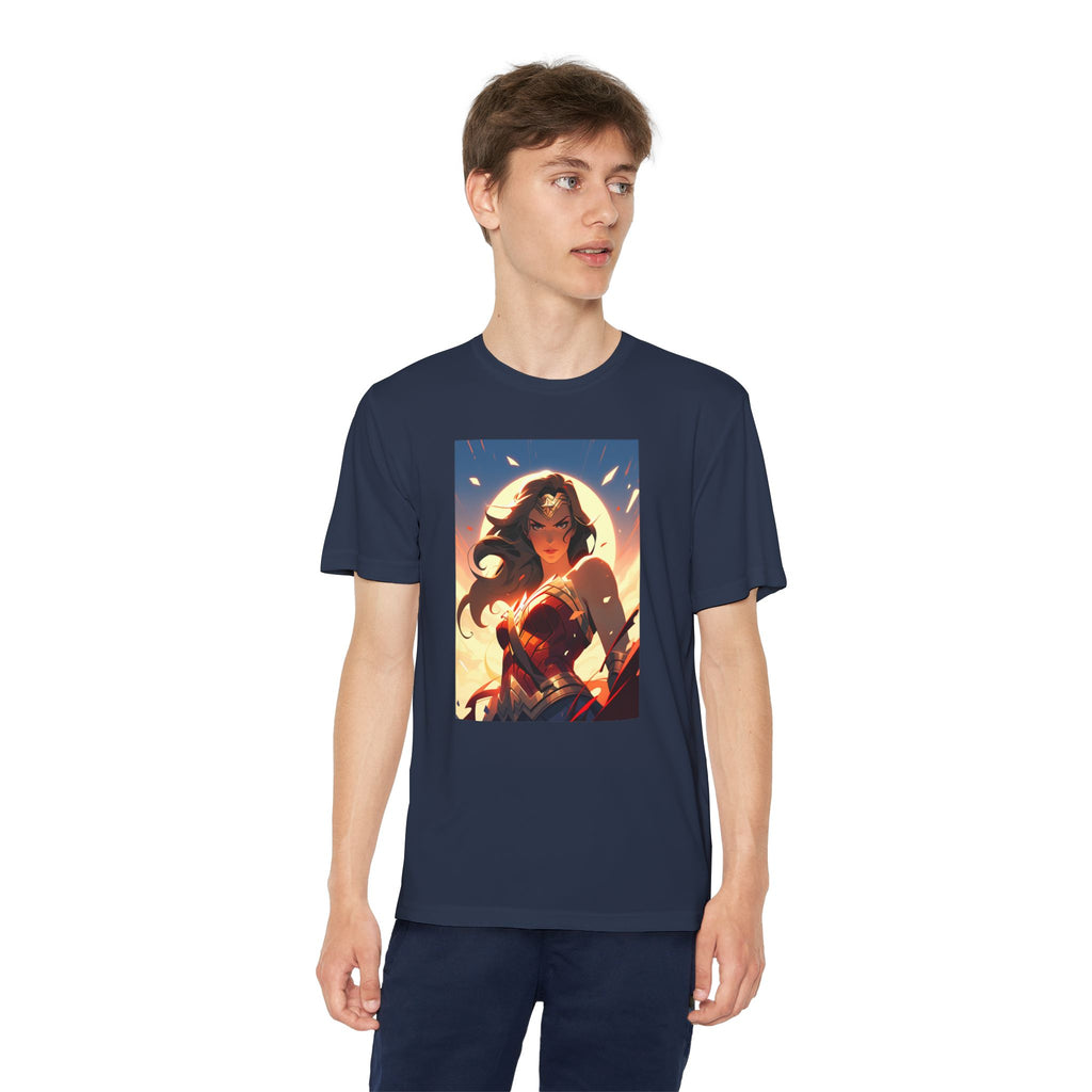 Wonder Woman Superhero Marvel t-shirt, Kids Graphic Tee, Boys Superhero Shirt, Children's Movie Character Top