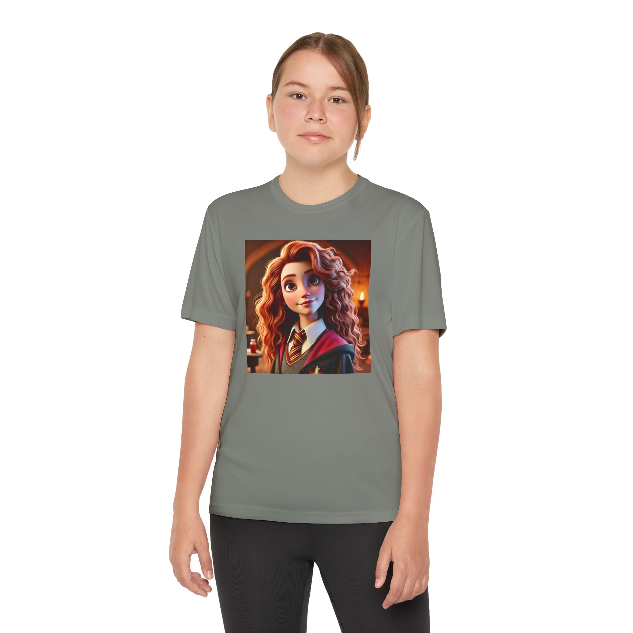 Youth Competitor Tee - Harry Potter, Wizard School Shirt, Magical Kids Top, Hogwarts Fan Gift, Sorcerer's Stone T-Shirt