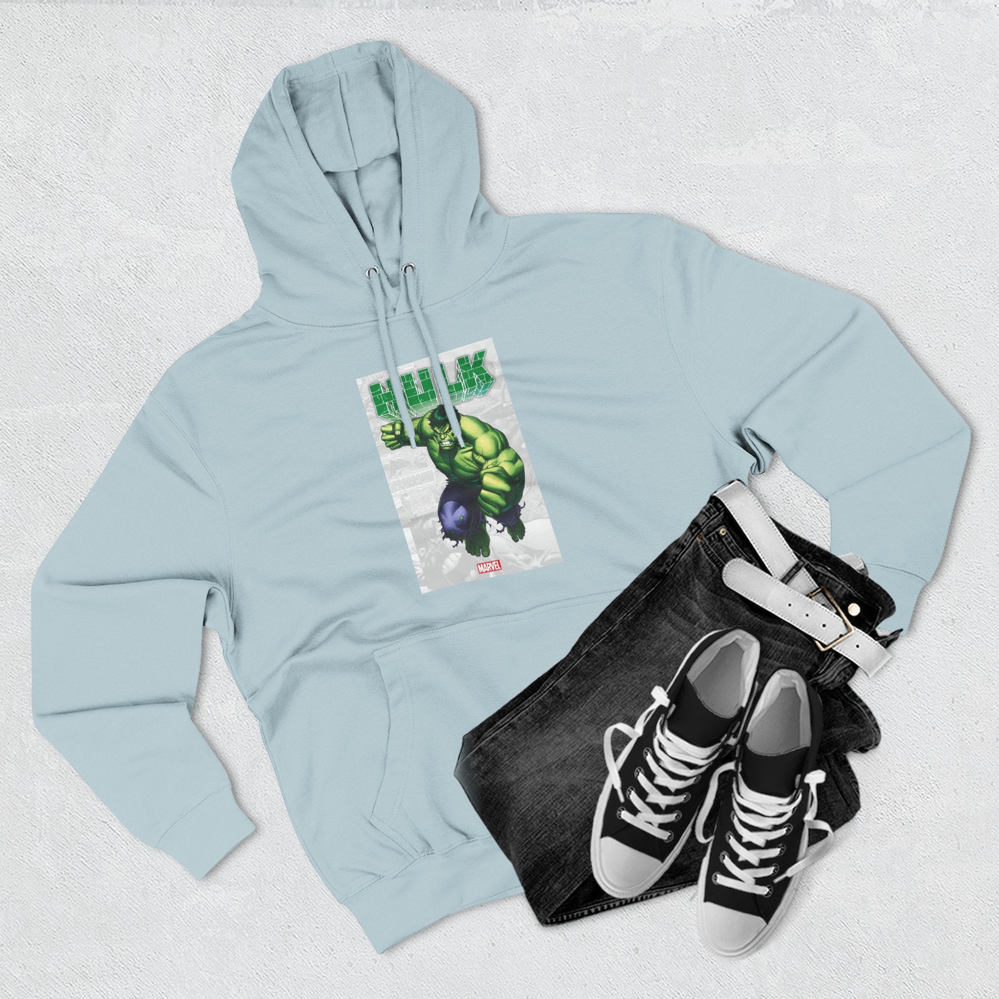 The Incredible Hulk Three-Panel Fleece Hoodie