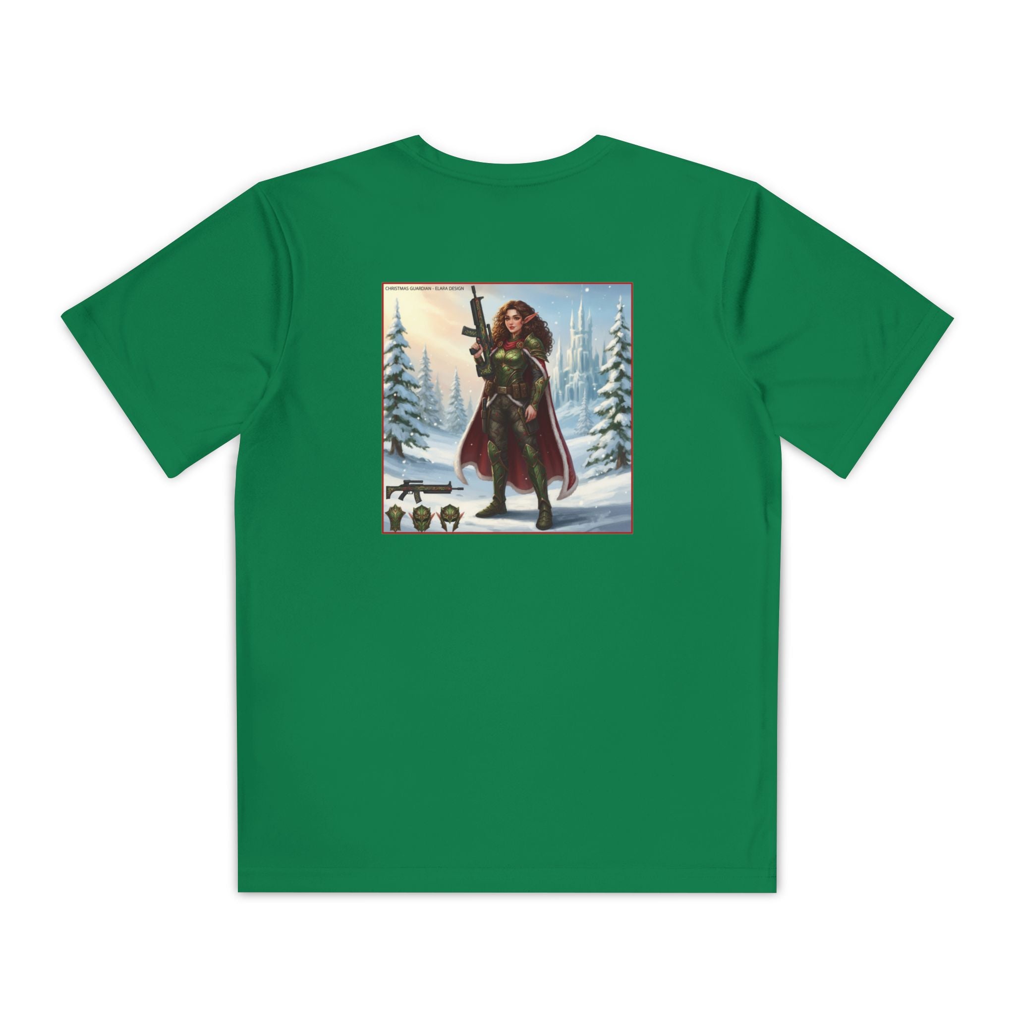 Yule Guard Patriotic Christmas Holiday ~ Youth T-Shirt, Unisex Softstyle T-Shirt
