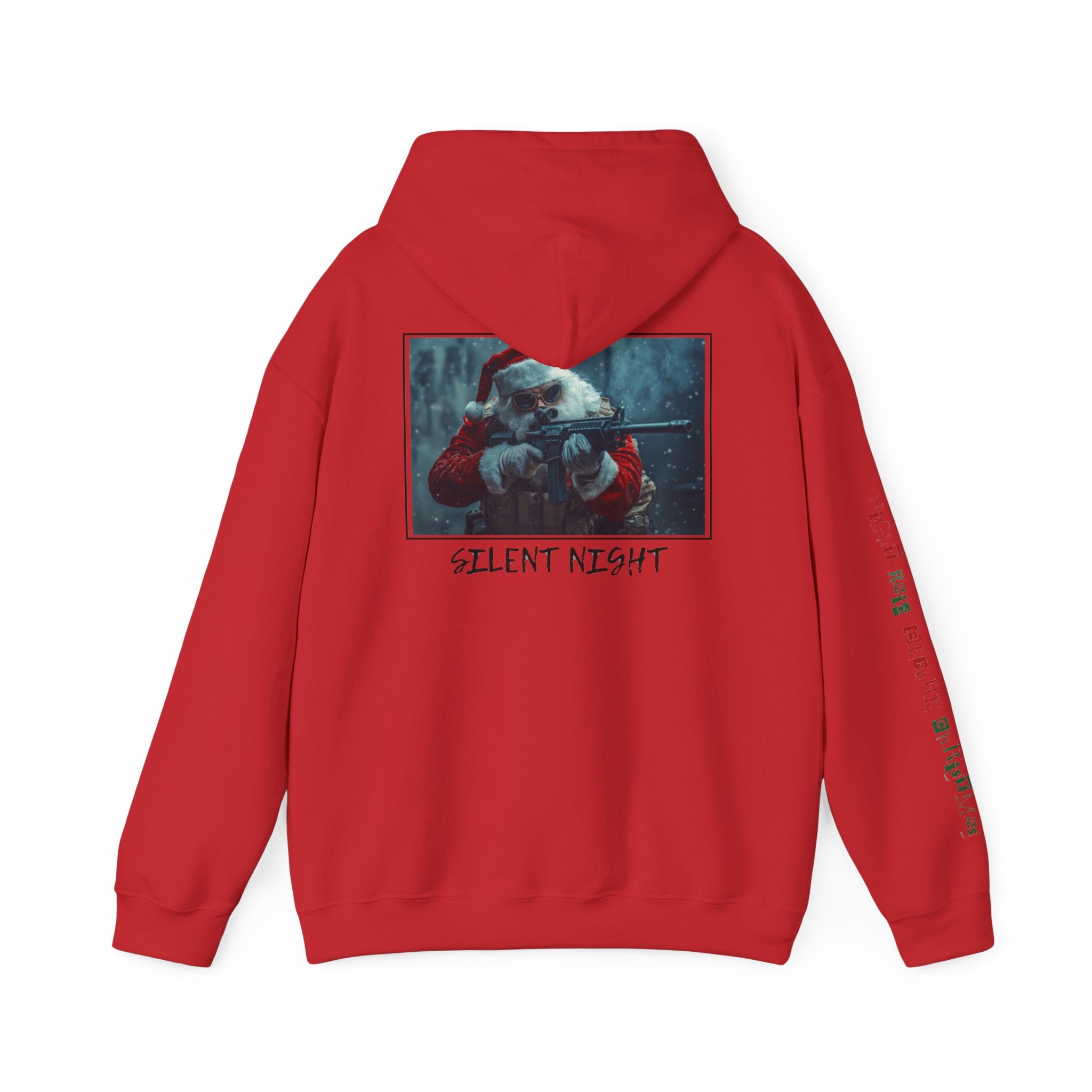 Night Raid Before Christmas Patriotic Hoodie Rebel Spirit Unisex Hoodie