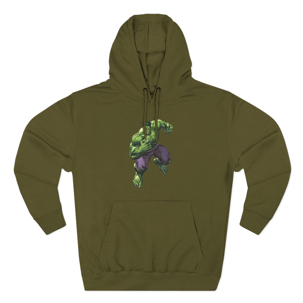 The Incredible Hulk Three-Panel Fleece Hoodie