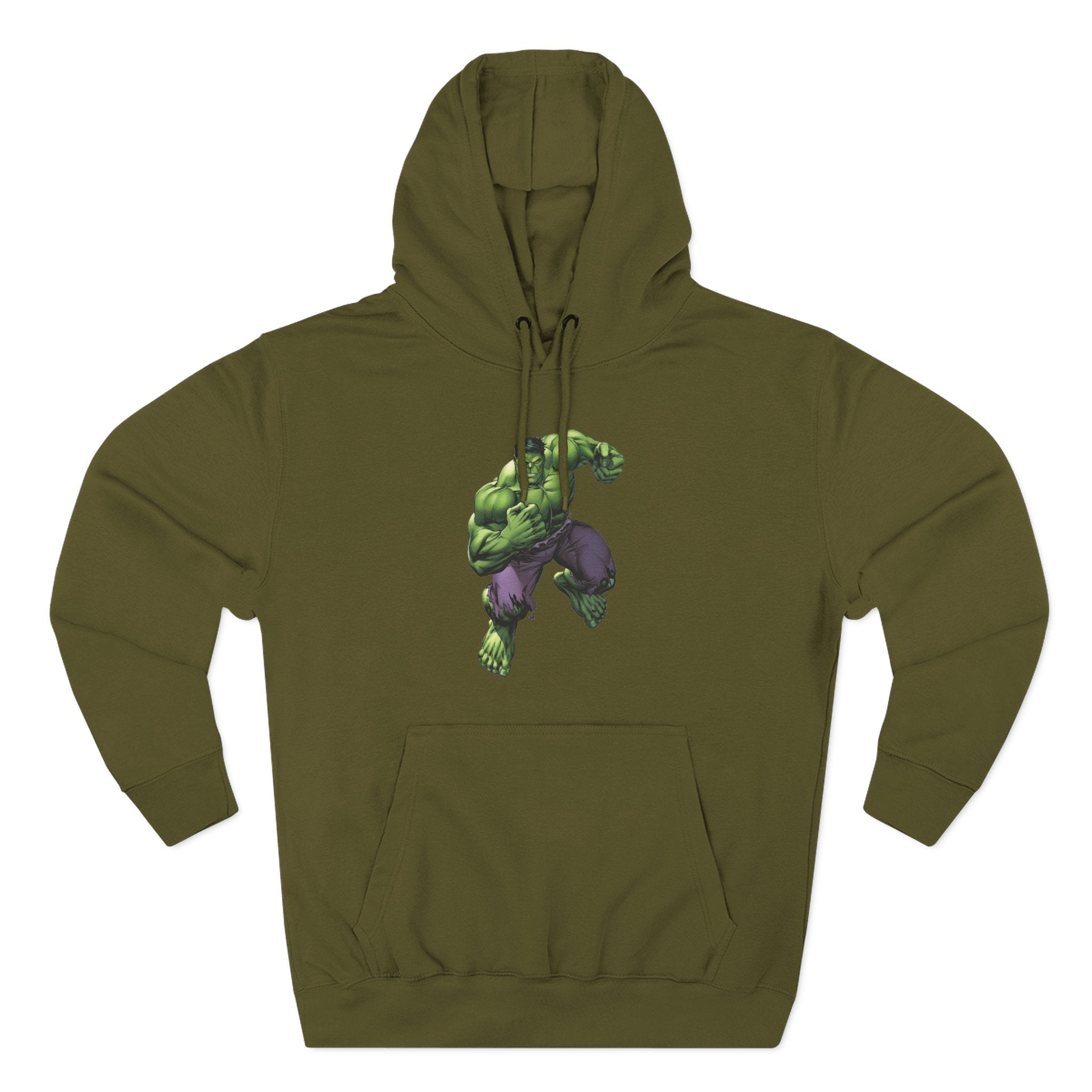 The Incredible Hulk Three-Panel Fleece Hoodie