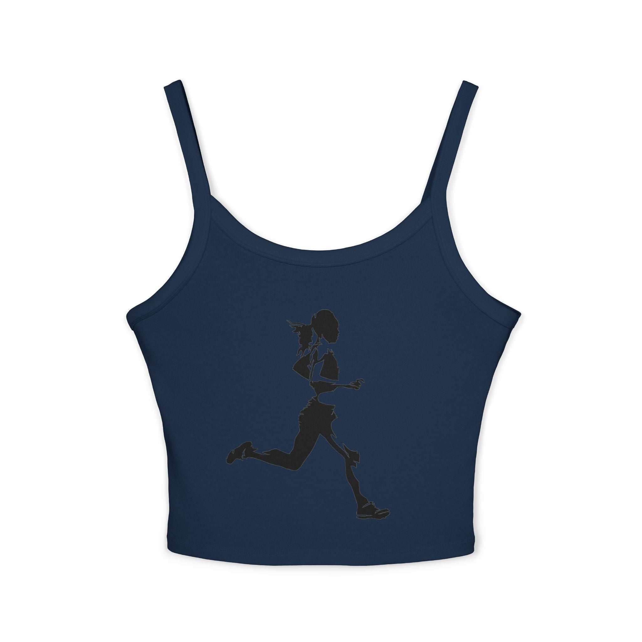 Running Woman Tank Top, Athletic Workout Top, Fitness Sleeveless Shirt, Jogging Muscle Tee, Exercise Gym Cami