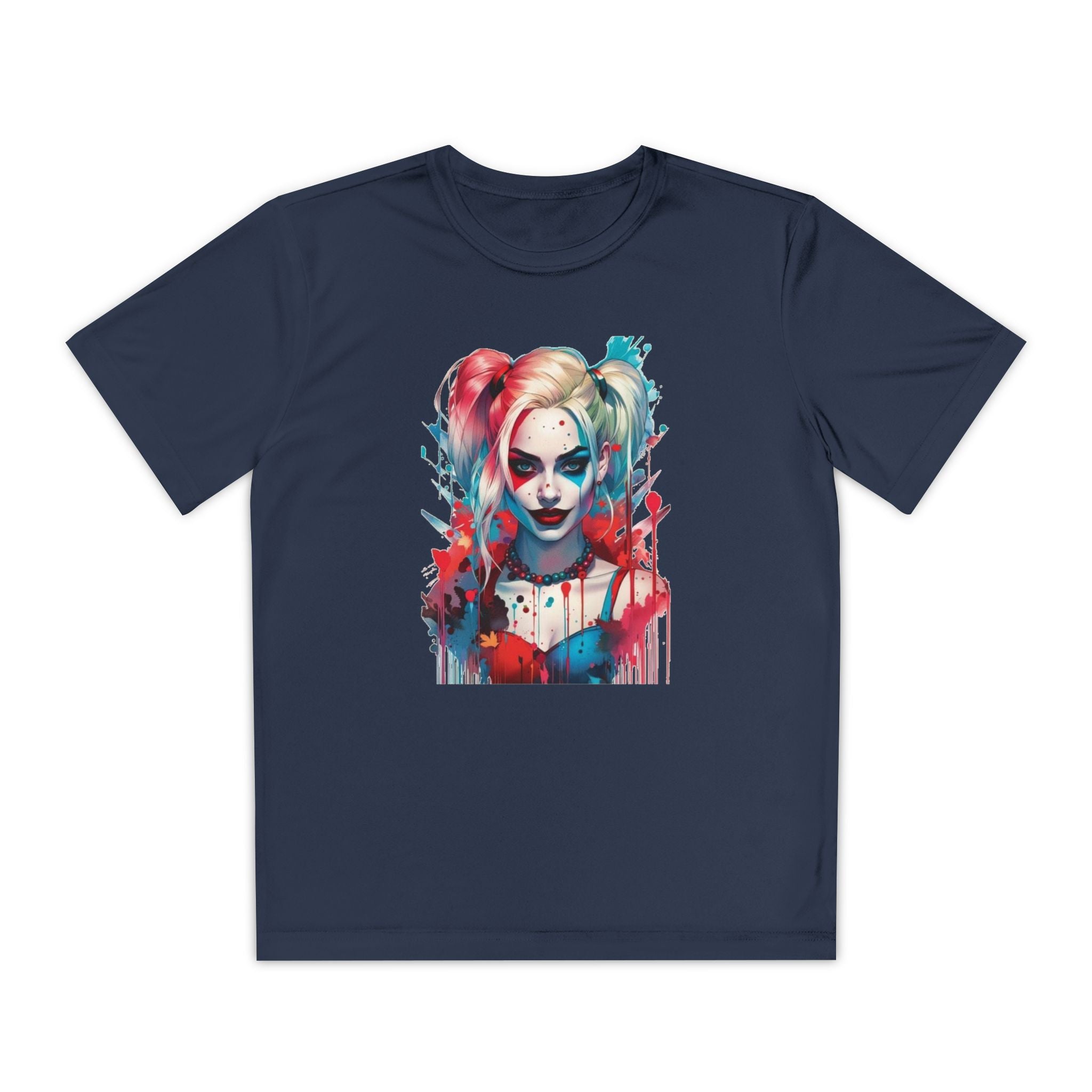 Superhero Youth T-Shirt Sports Graphic Tee, Cool Athletic Shirt for Kids
