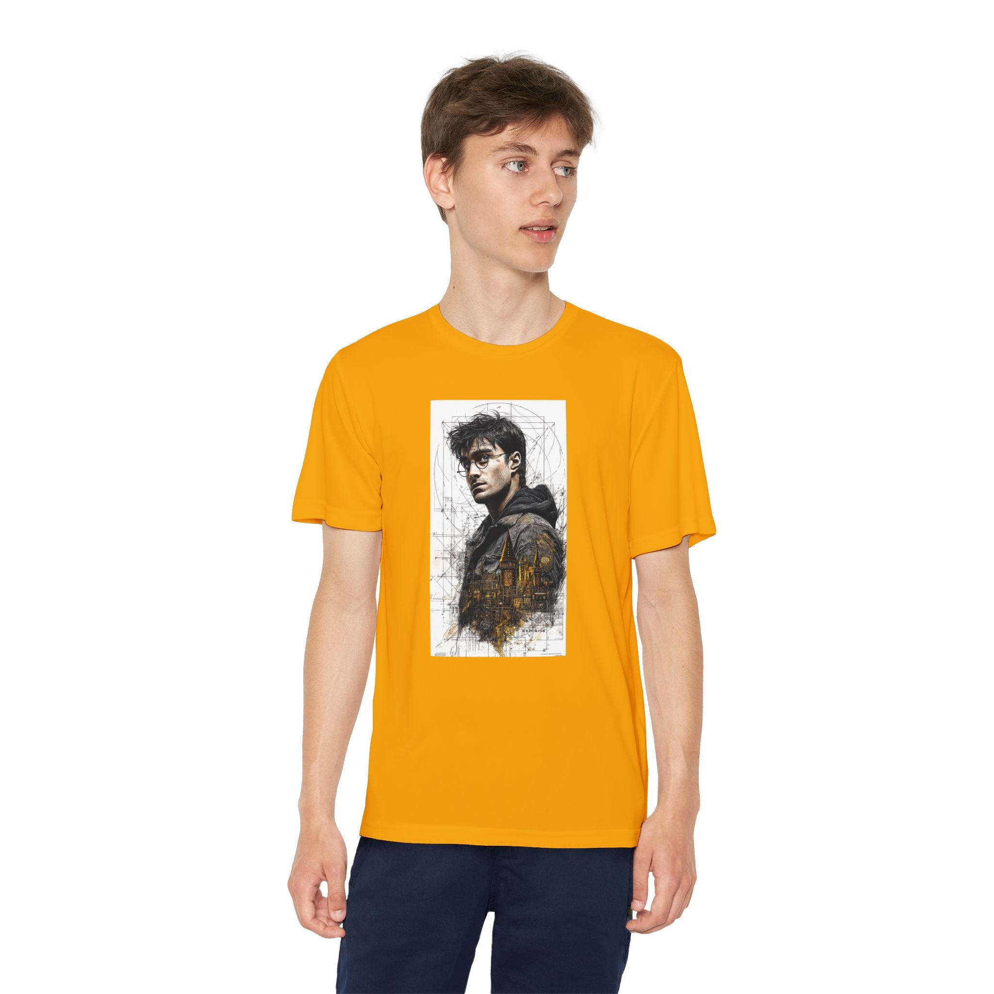 Youth Competitor Tee - Harry Potter, Wizard School Shirt, Magical Kids Top, Hogwarts Fan Gift, Sorcerer's Stone T-Shirt
