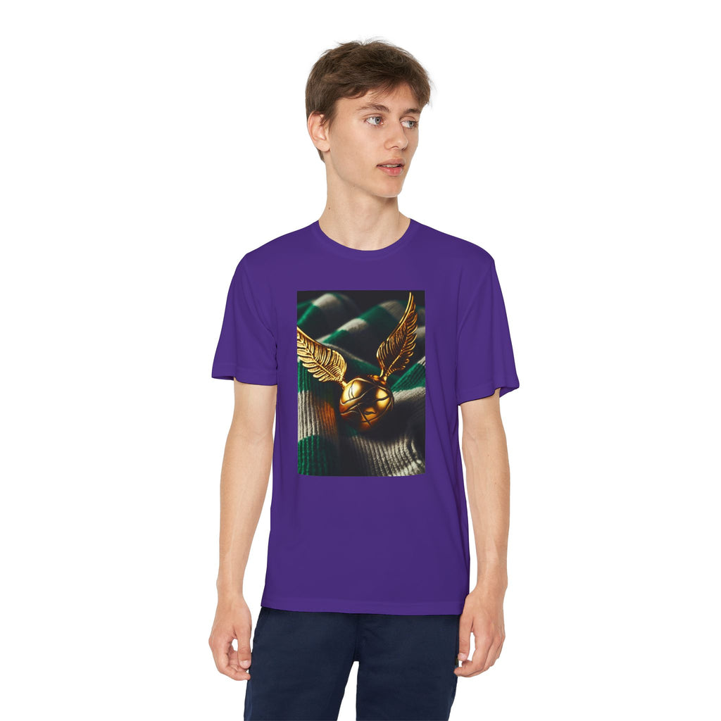 Youth Competitor Tee - Harry Potter, Wizard School Shirt, Magical Kids Top, Hogwarts Fan Gift, Sorcerer's Stone T-Shirt