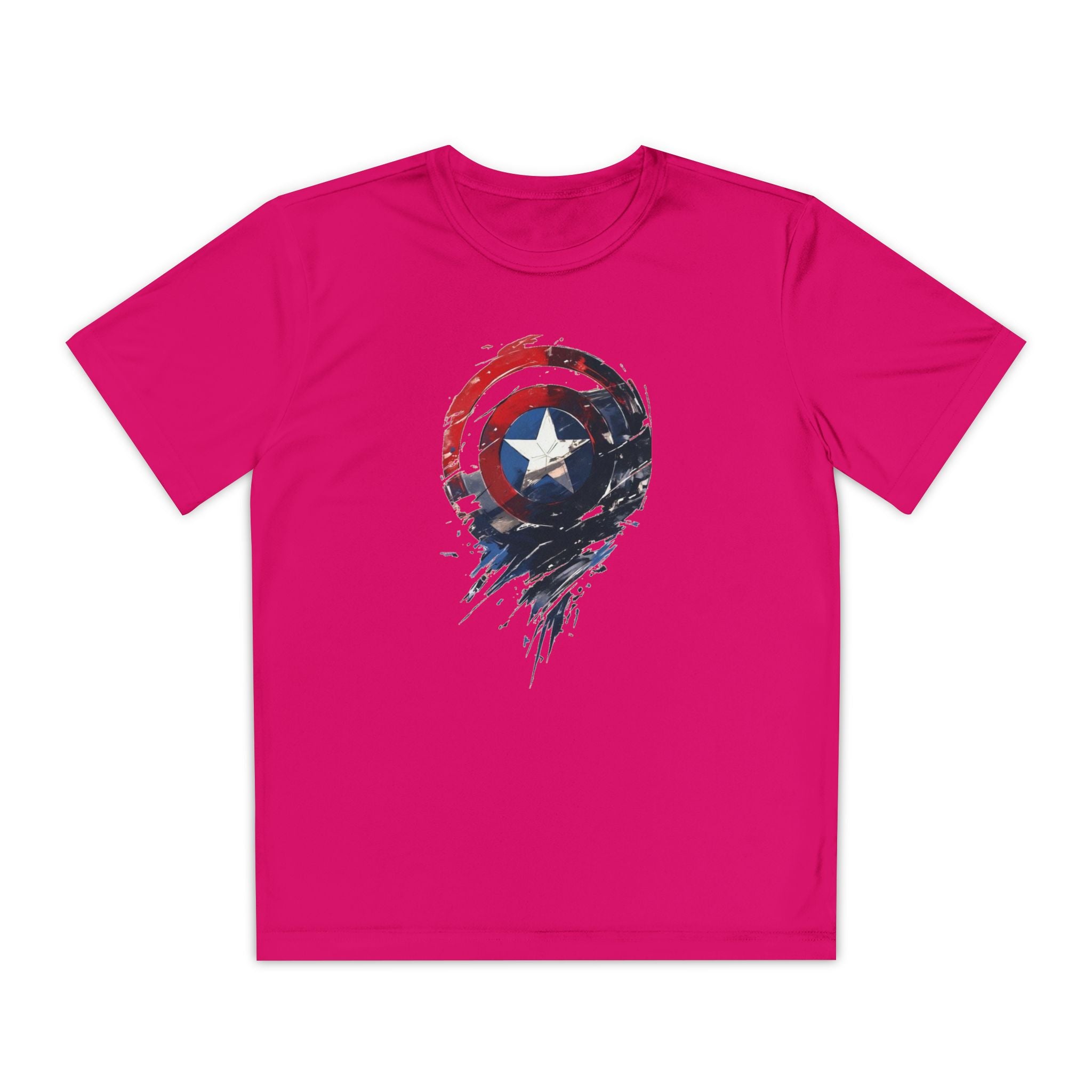 Advengers Youth T-Shirt Sports Graphic Tee, Cool Athletic Shirt for Kids