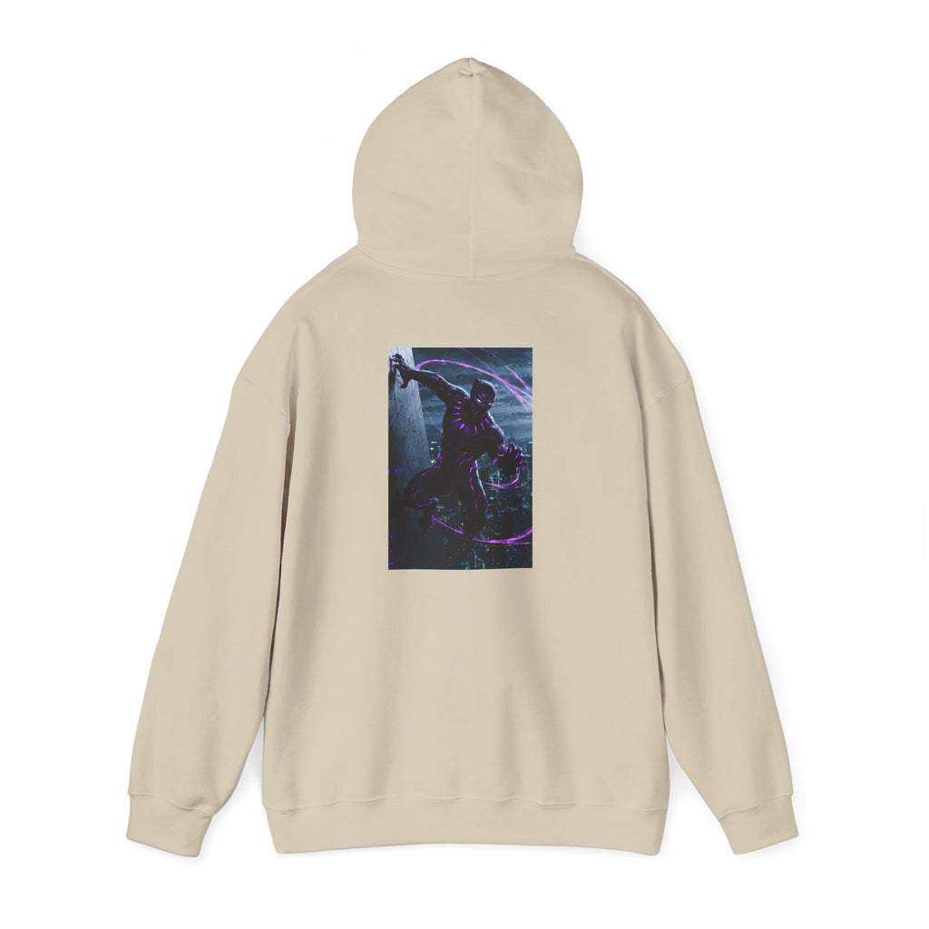 Hooded Sweatshirt - The Black Panther Design