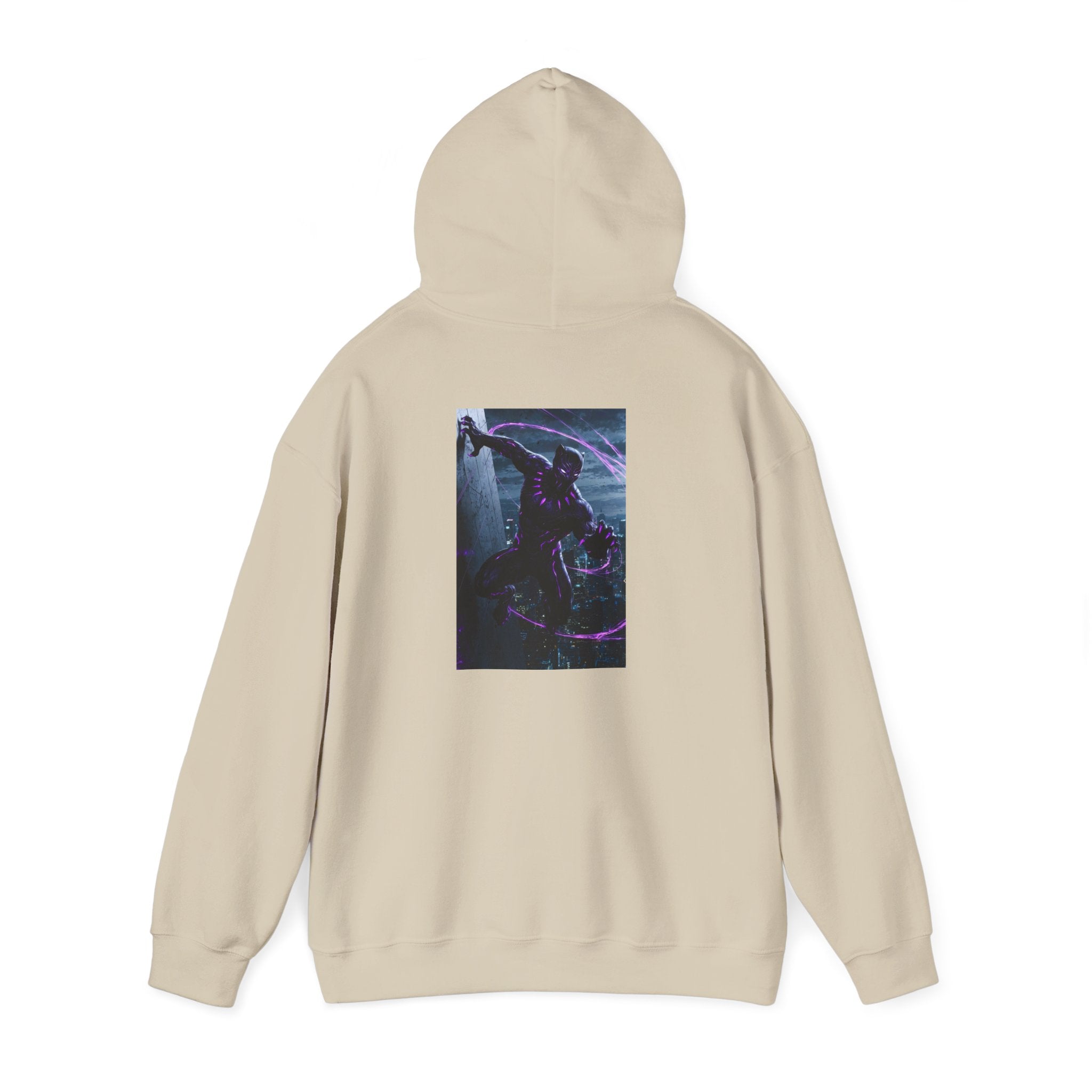 Hooded Sweatshirt - The Black Panther Design