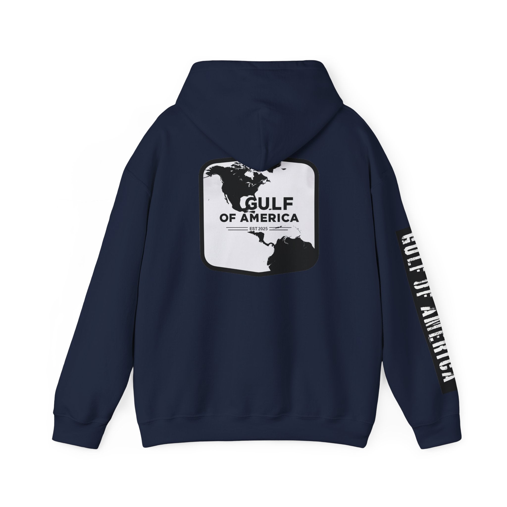 Gulf Of America Patriotic Hoodie, USA Patriotism Sweatshirt, American Flag Pullover, Independence Day Apparel, Fourth of July Gift
