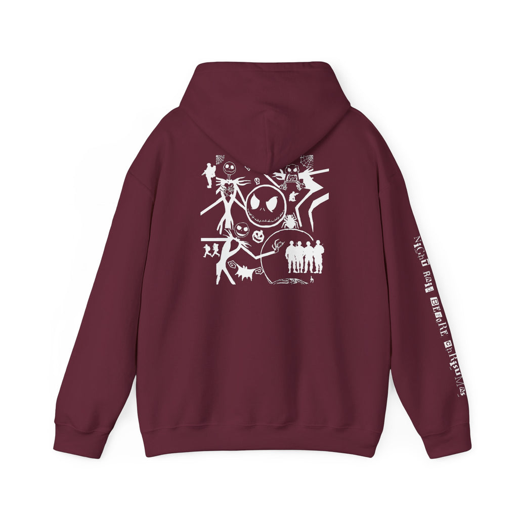 Night Raid Before Christmas Patriotic Hoodie ~ Rebel Spirit Unisex Hoodie