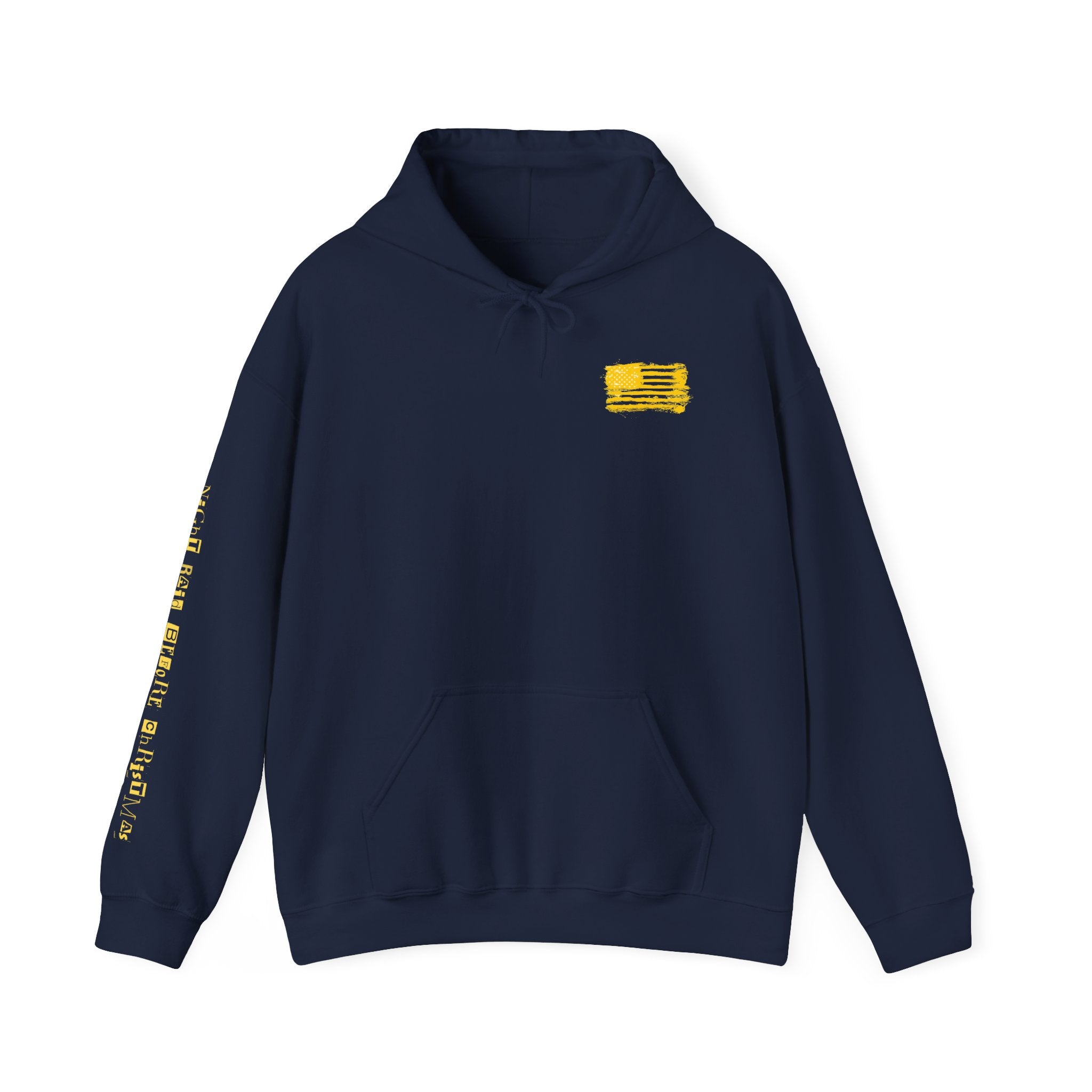 Night Raid Before Christmas Patriotic Hoodie ~ Rebel Spirit Unisex Hoodie