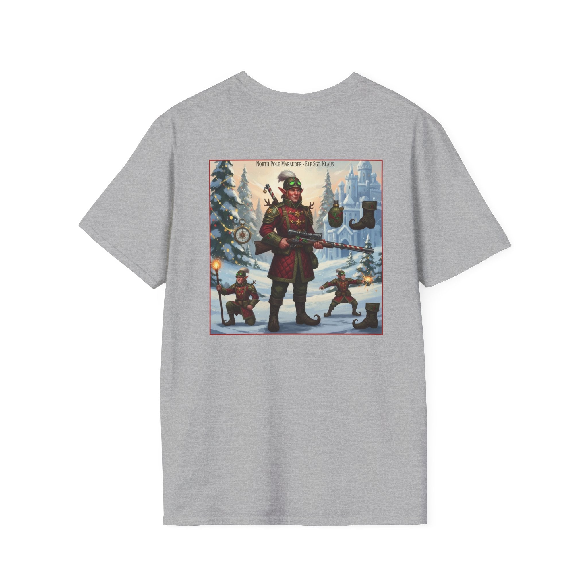 Yule Guard Patriotic Christmas Holiday ~ Unisex Softstyle T-Shirt
