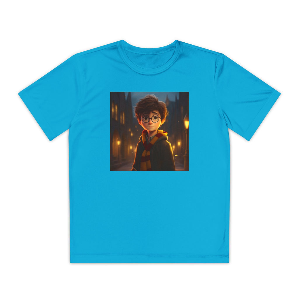 Youth Competitor Tee - Harry Potter, Wizard School Shirt, Magical Kids Top, Hogwarts Fan Gift, Sorcerer's Stone T-Shirt