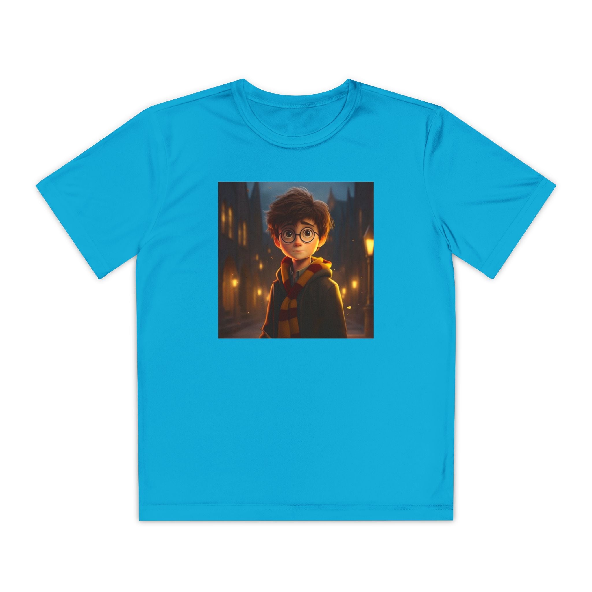 Youth Competitor Tee - Harry Potter, Wizard School Shirt, Magical Kids Top, Hogwarts Fan Gift, Sorcerer's Stone T-Shirt