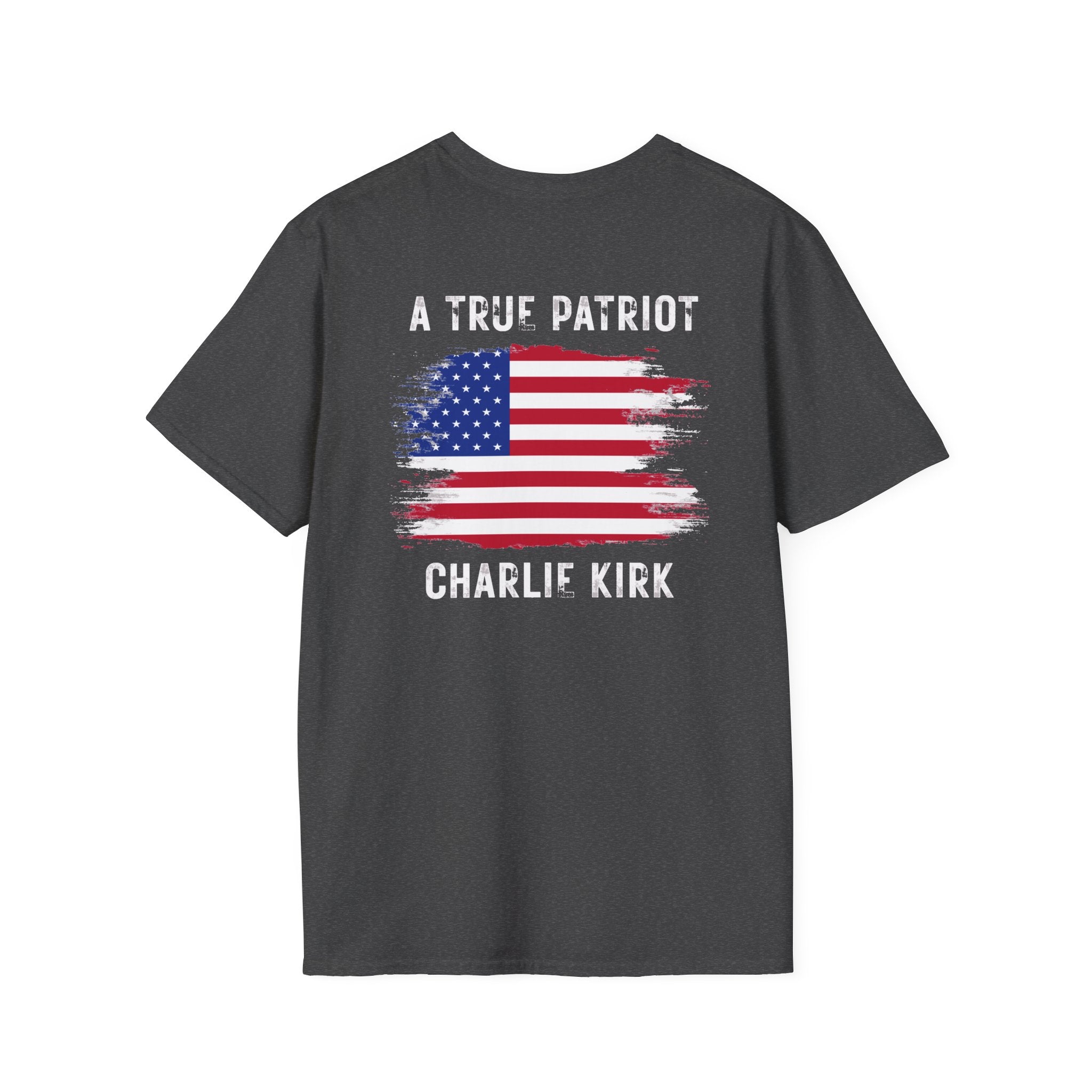 Charlie Kirtk Patriotic Tshirt, American Flag Tee, 4th of July Shirt, USA Independence Day Top, Patriotic Graphic Tee, Unisex Patriotic