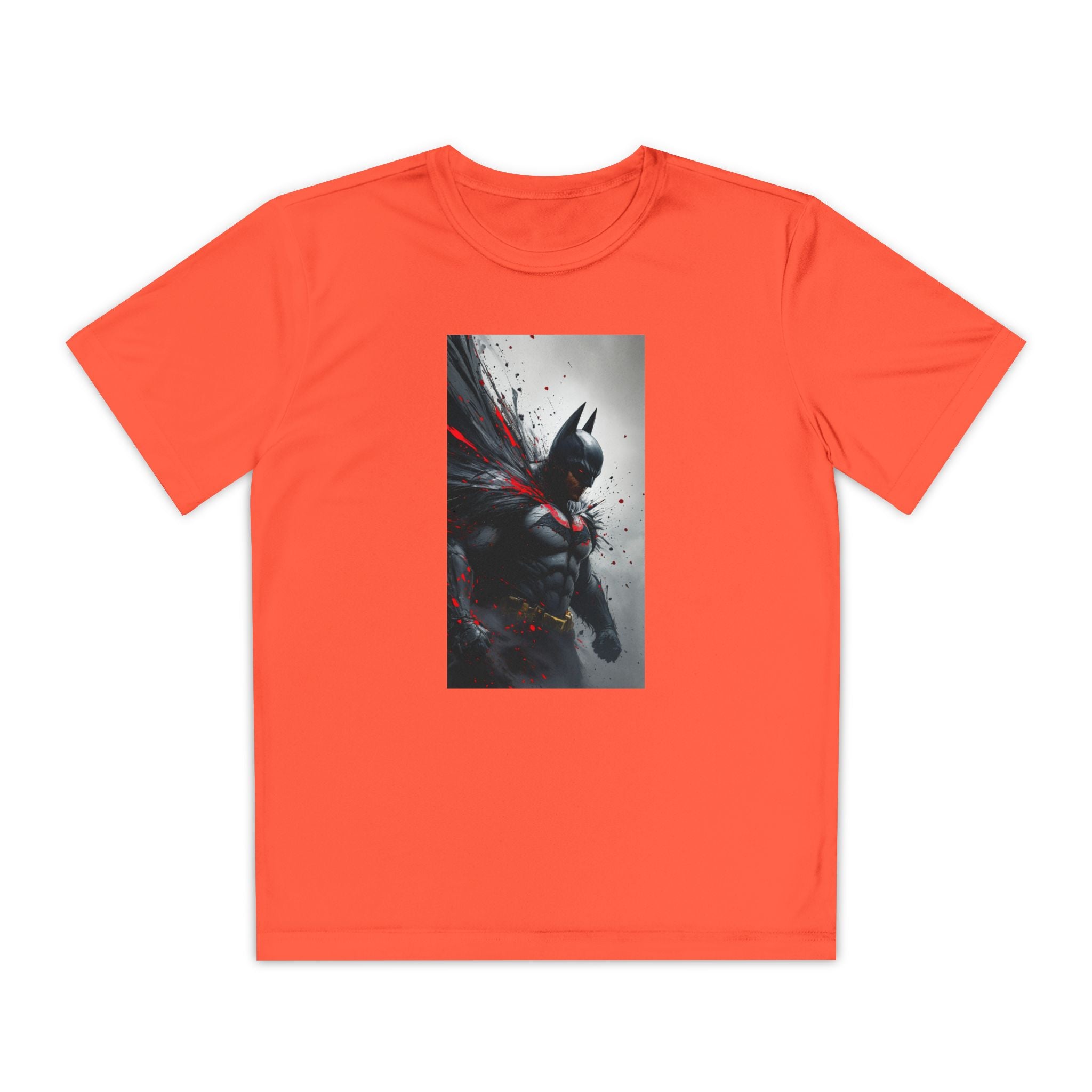 Batman Superhero Marvel Patriotic, Kids Graphic T-Shirt, Boys Hero Top, Girls Comic Book Clothing, Birthday