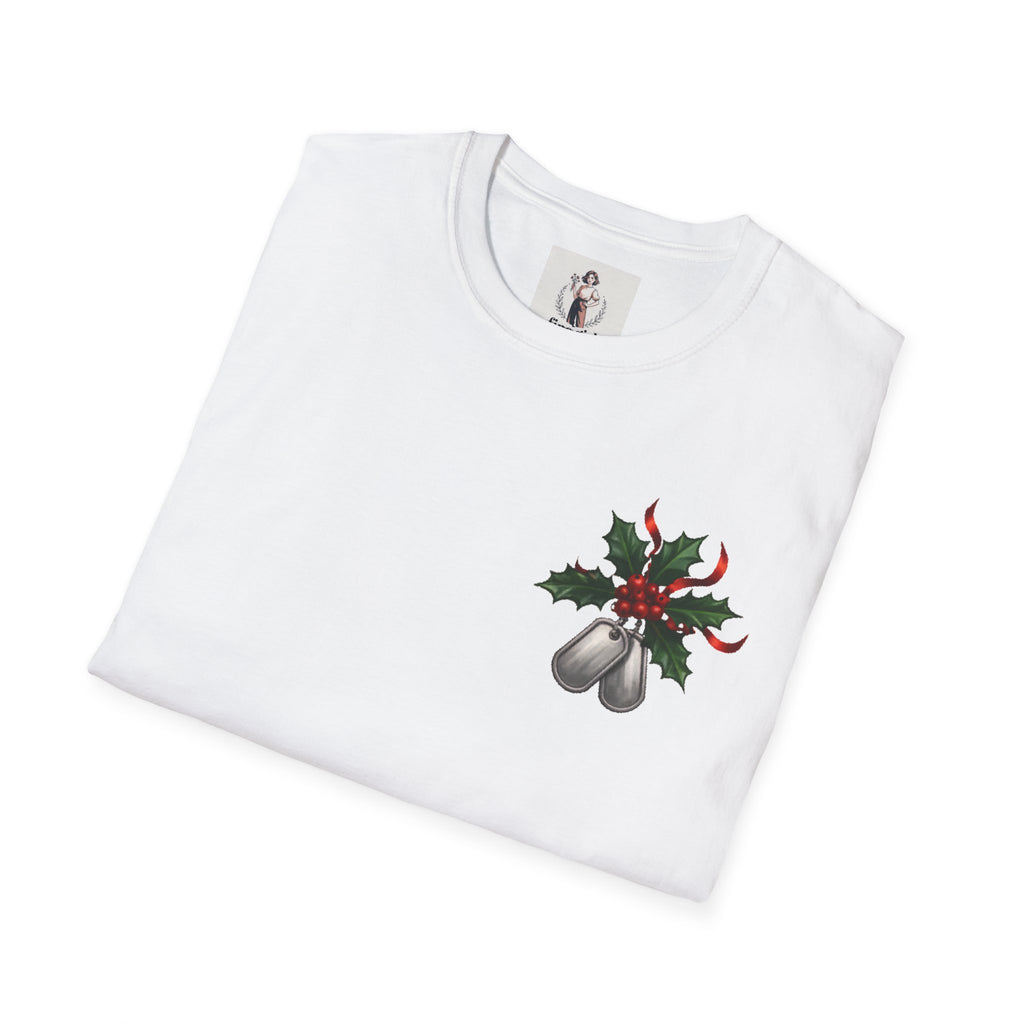 Yule Guard Patriotic Christmas Holiday ~ Unisex Softstyle T-Shirt