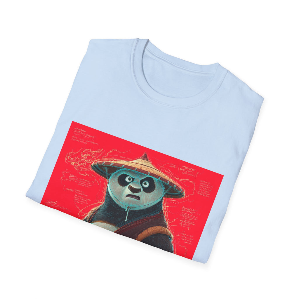 Kung Fu Panda Unisex Softstyle T-Shirt, DreamWorks Animation Youth Competitor Tee, Graphic Tee, Movie Fan Gift, Cult Classic Shirt, Comfy