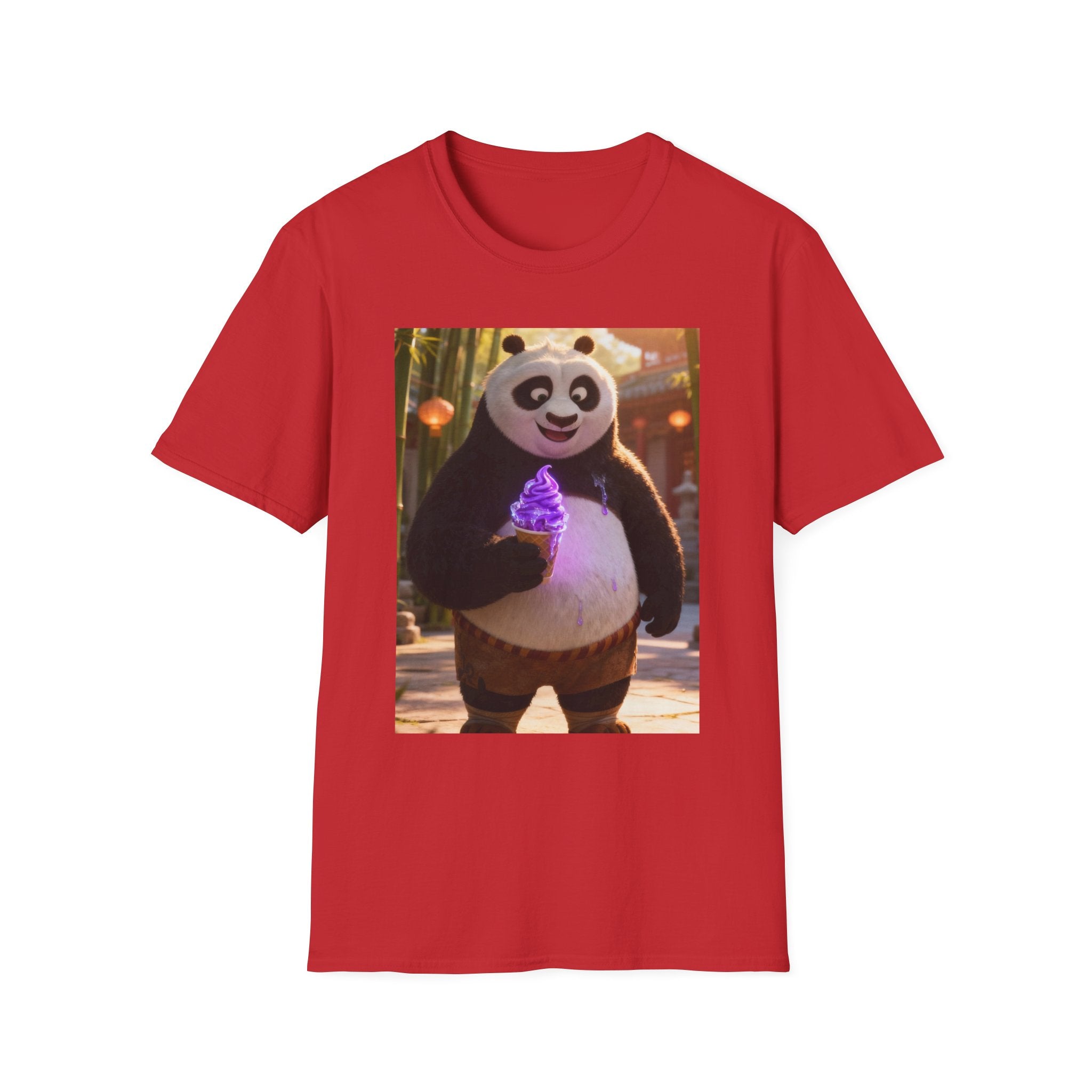 Kung Fu Panda Unisex Softstyle T-Shirt, DreamWorks Animation Youth Competitor Tee, Graphic Tee, Movie Fan Gift, Cult Classic Shirt, Comfy