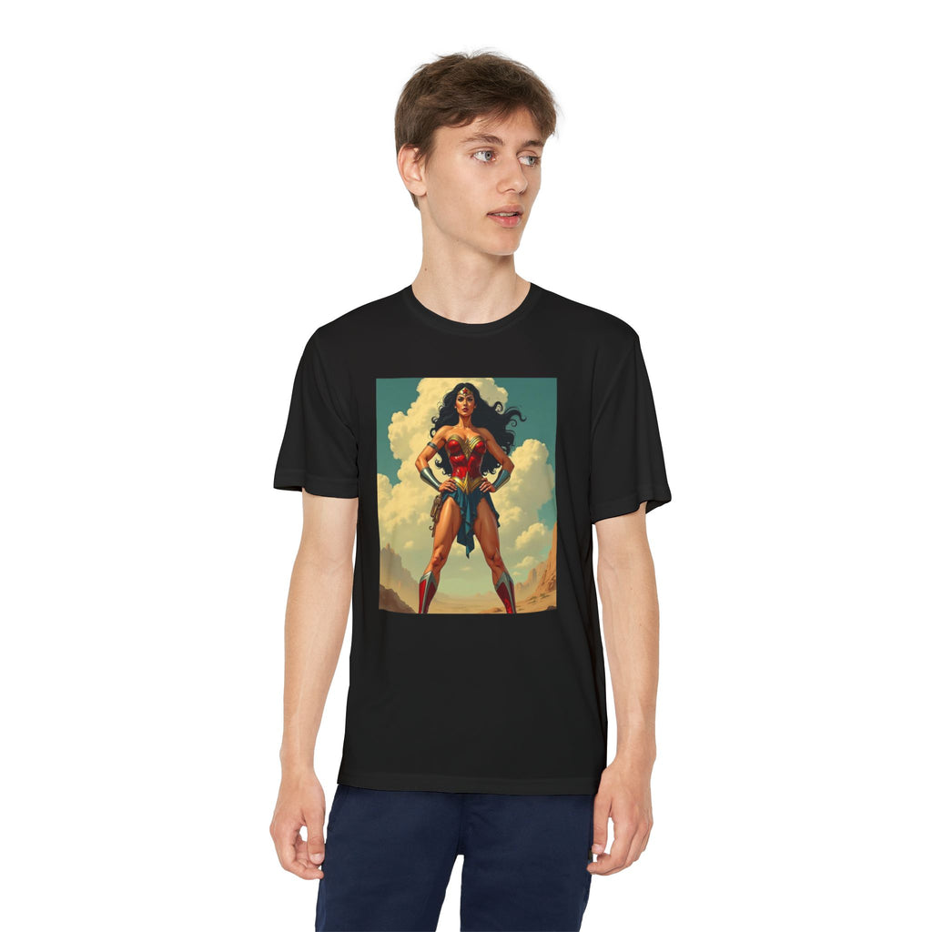 Wonder Woman Superhero Marvel t-shirt, Kids Graphic Tee, Boys Superhero Shirt, Children's Movie Character Top