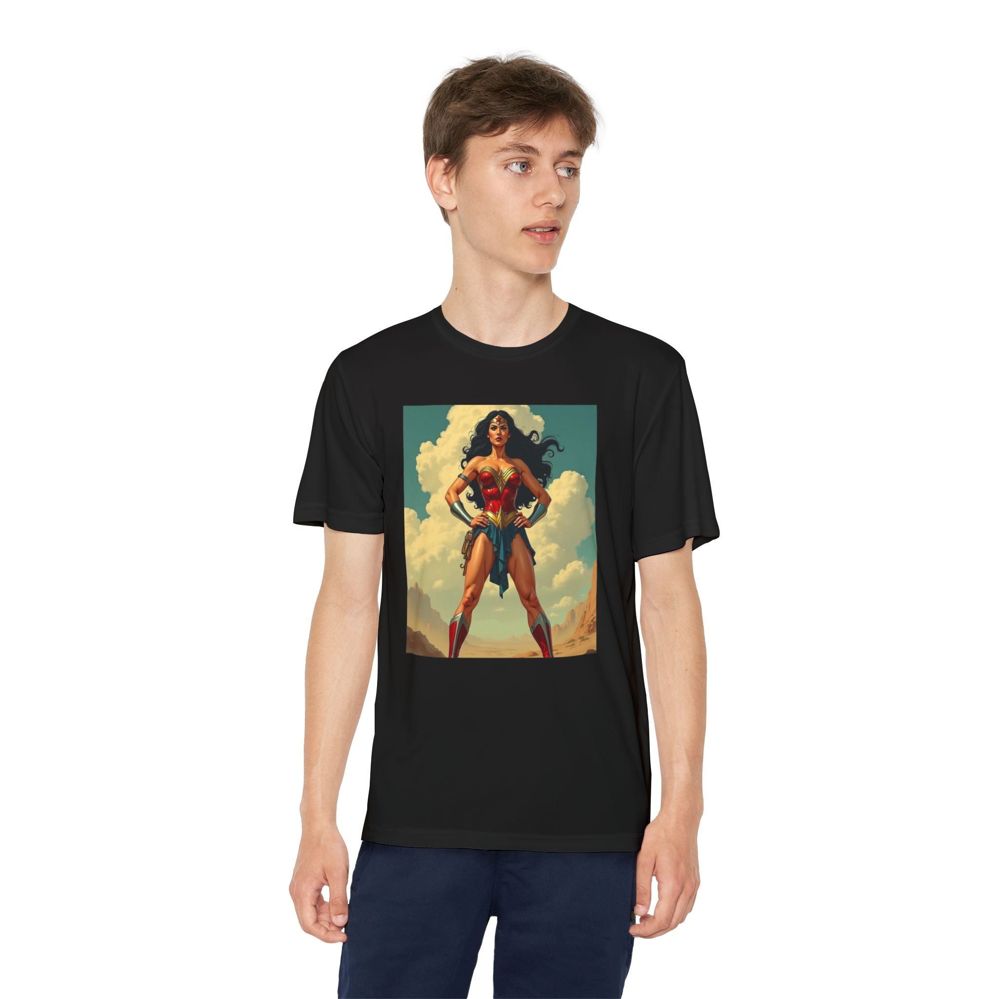 Wonder Woman Superhero Marvel t-shirt, Kids Graphic Tee, Boys Superhero Shirt, Children's Movie Character Top