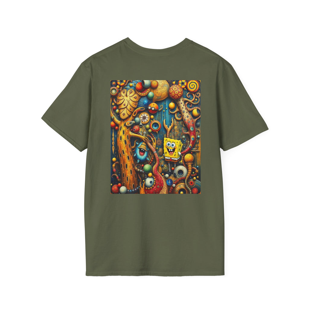 SpongeBob SquarePants Kids T-Shirt, Mr Krabs Squidward Patrick Star Youth Tee, Nickelodeon Children's TV Shirt, Unisex Softstyle