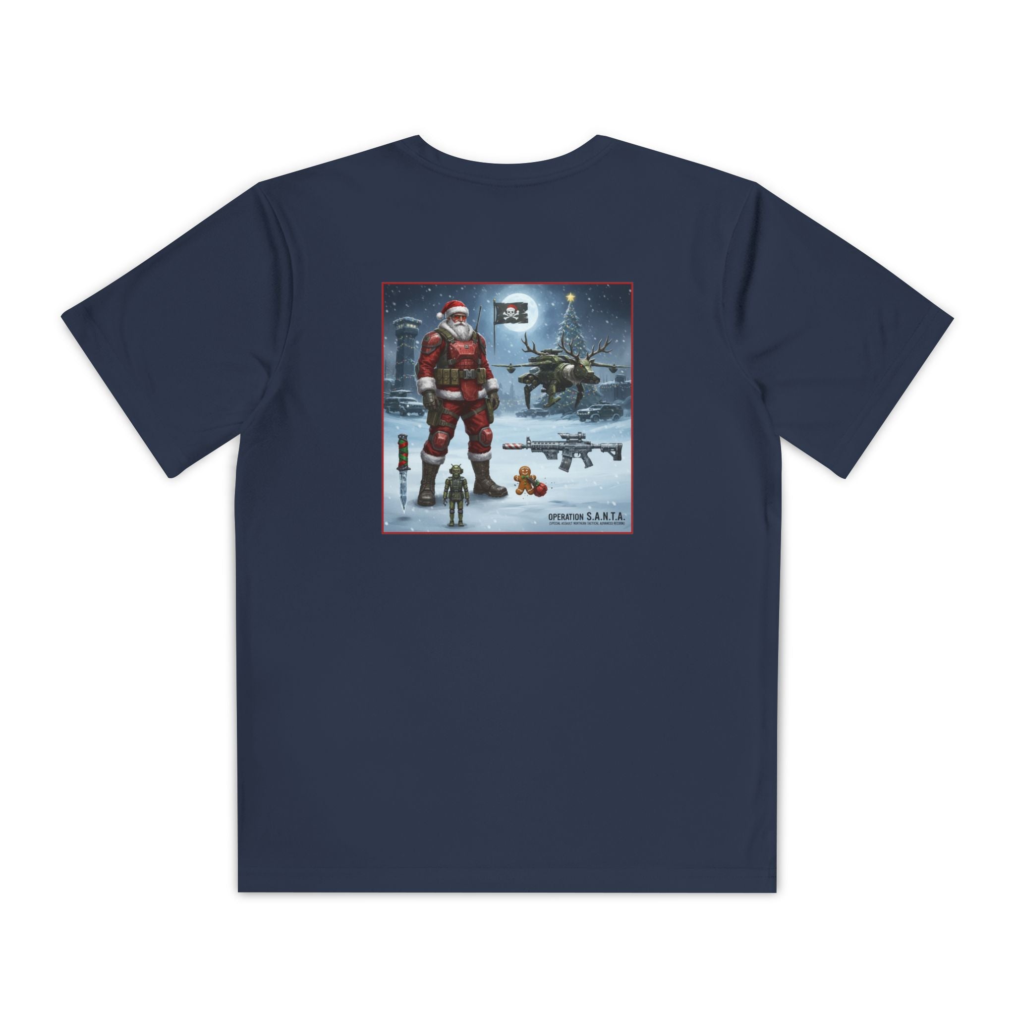 Yule Guard Patriotic Christmas Holiday ~ Youth T-Shirt, Unisex Softstyle T-Shirt